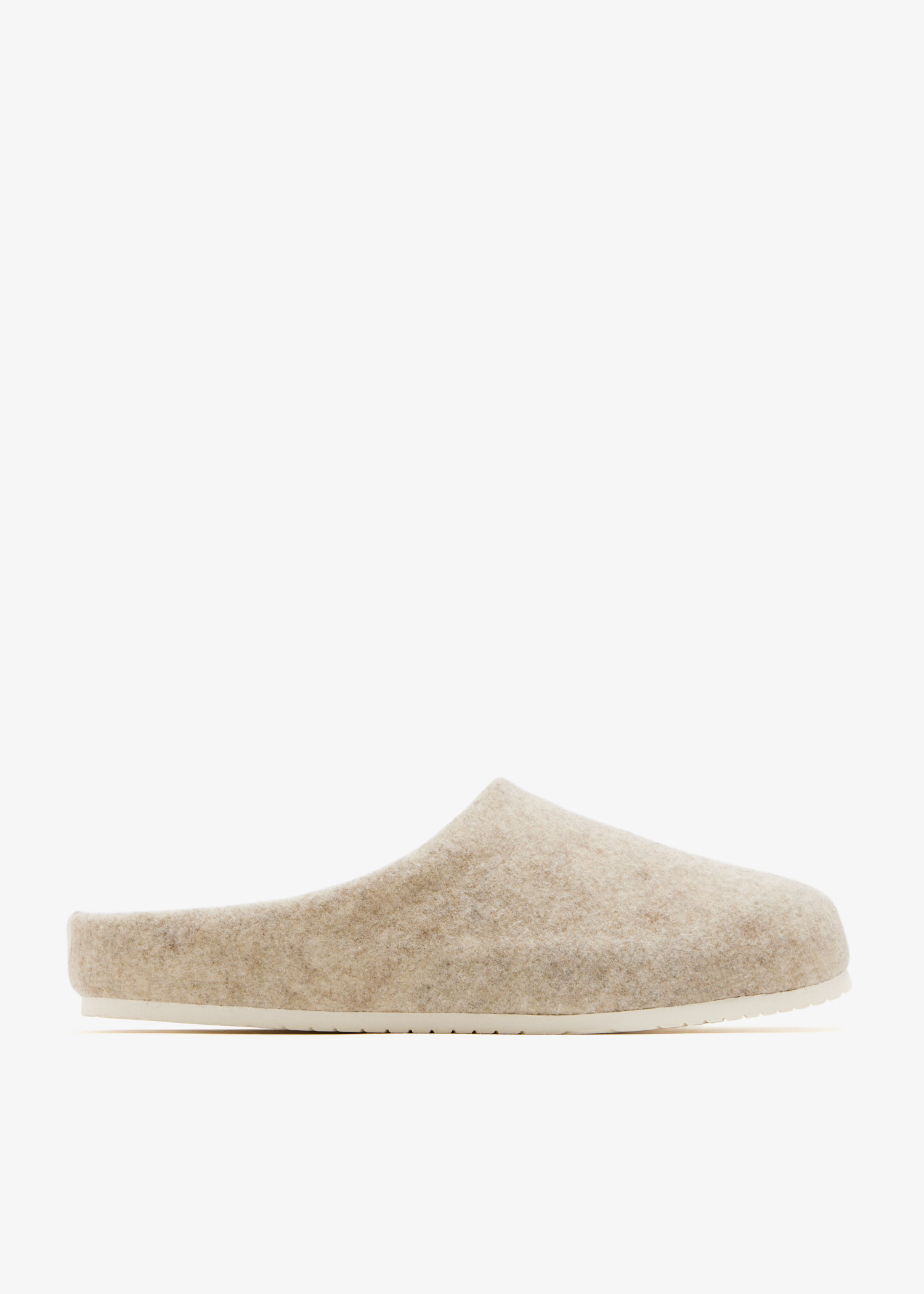 

Wool slippers, Cream
