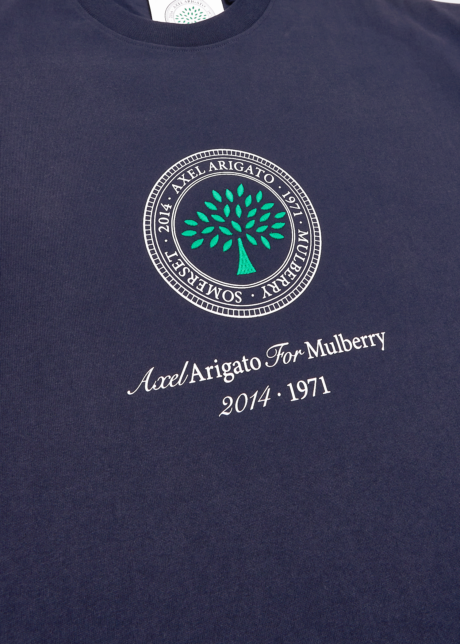 

x Mulberry Box fit t-shirt, Blue