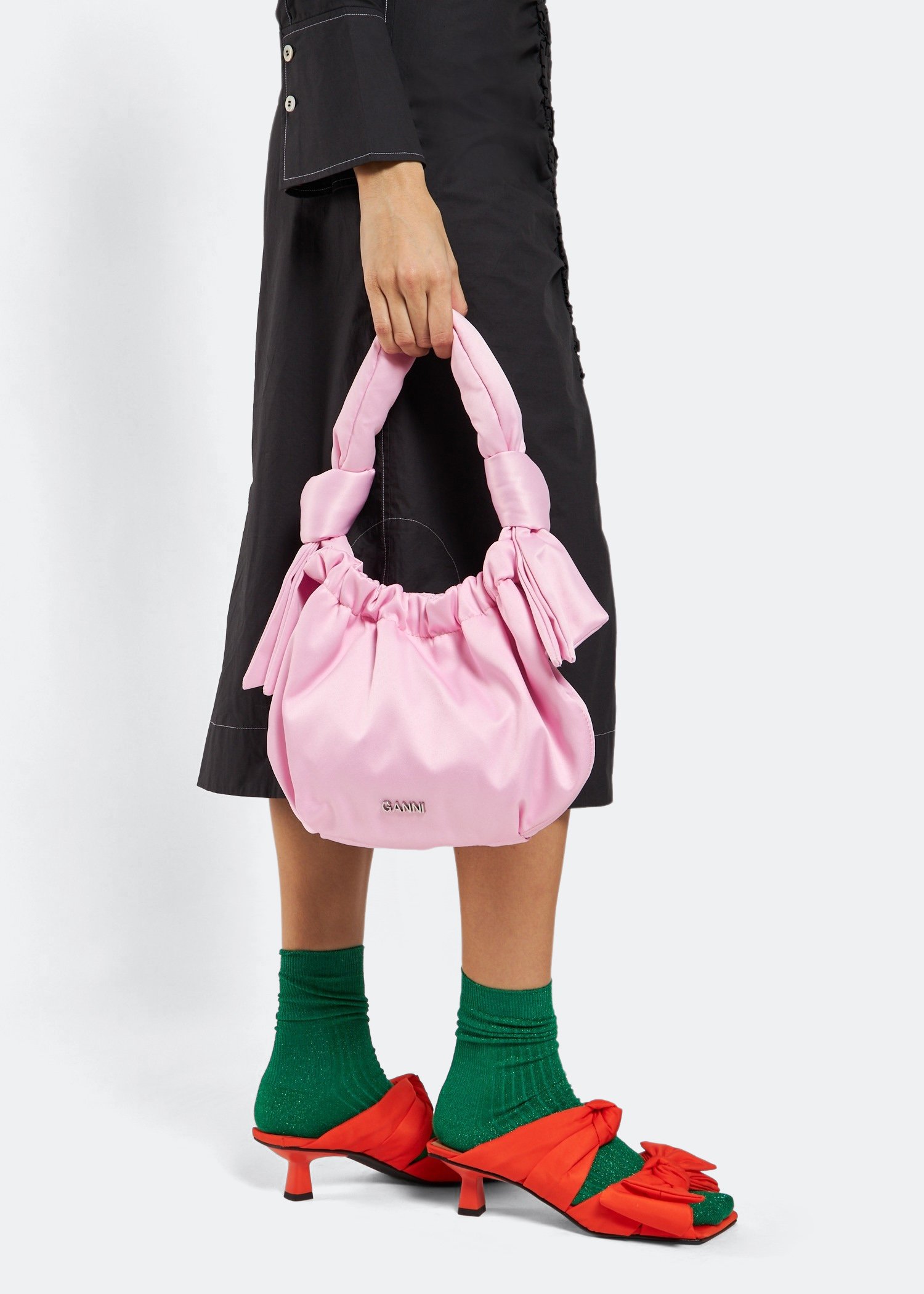

Occasion small hobo bag, Pink