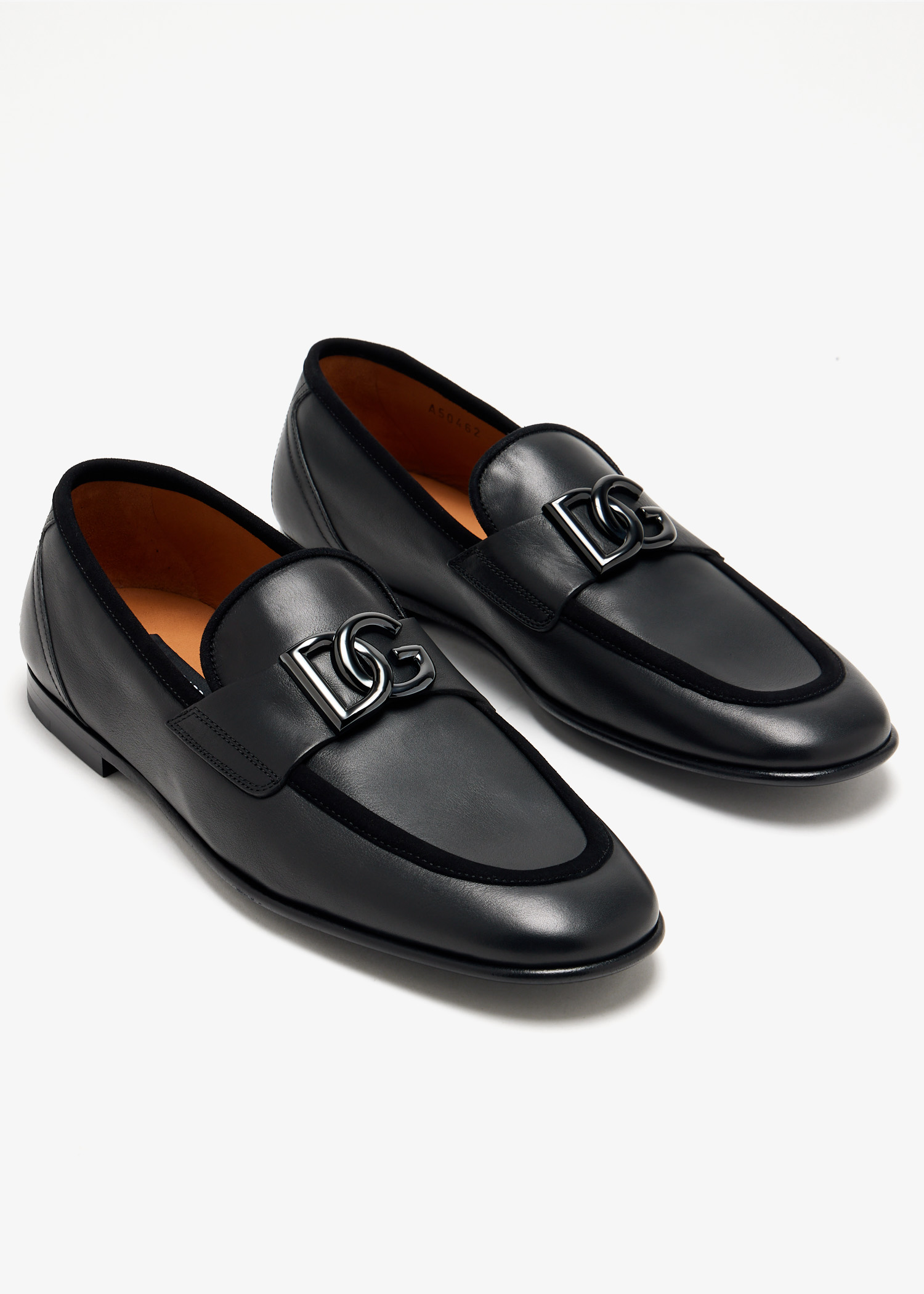 Dolce&Gabbana Calfskin loafers for Men - Black in UAE