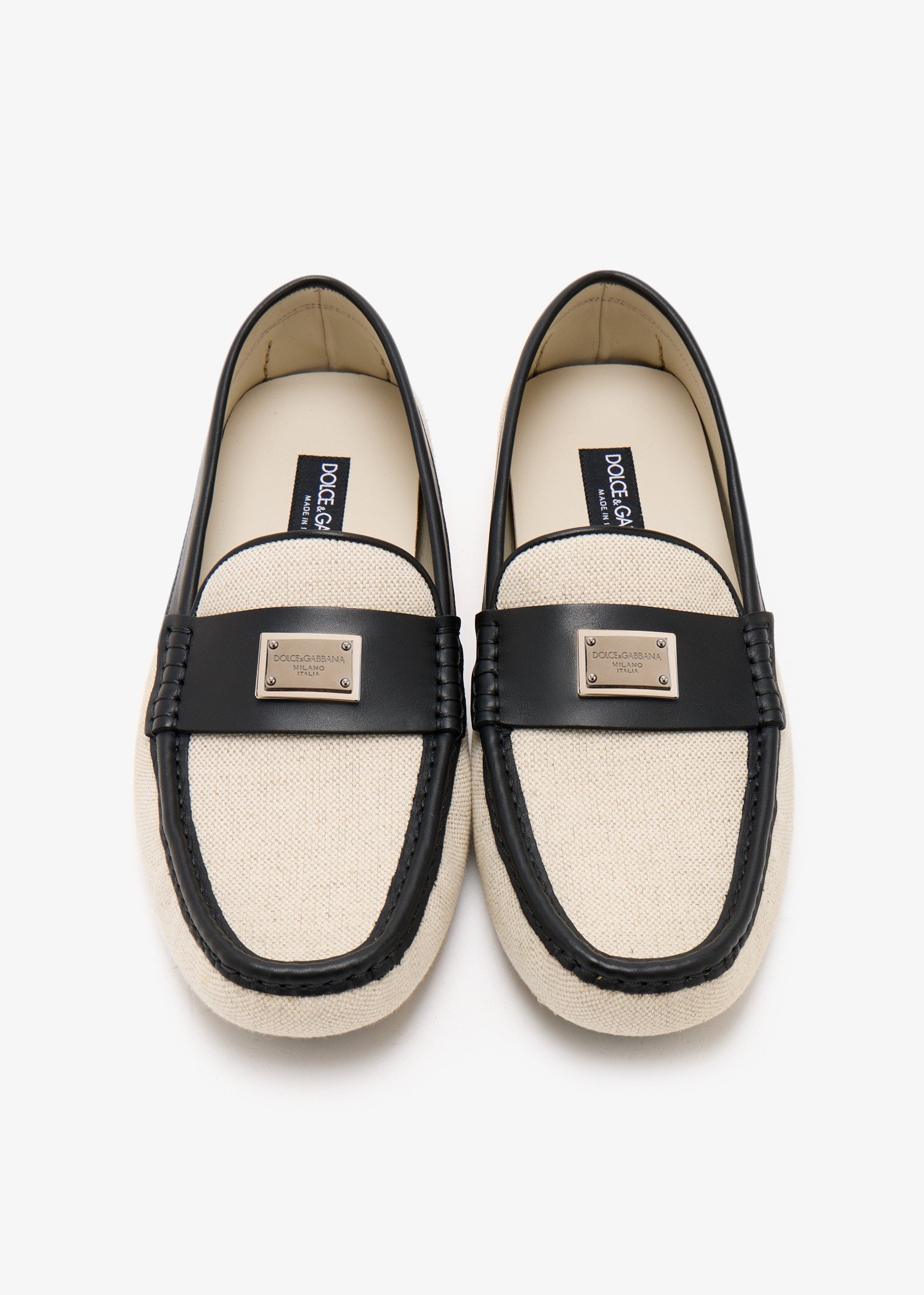 

DG Salt&Pepper driver shoes, Beige