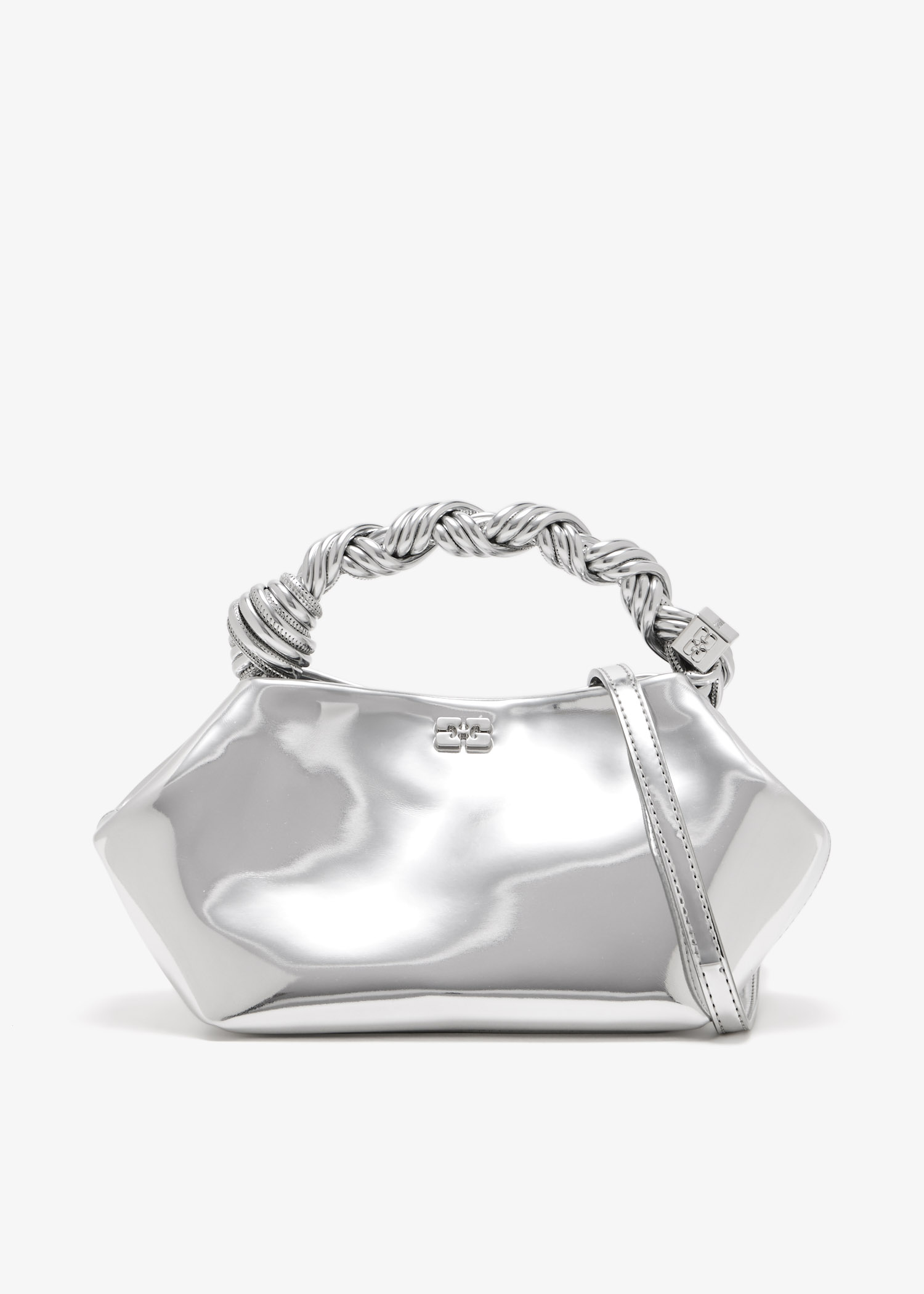 

Small GANNI Bou bag, Silver