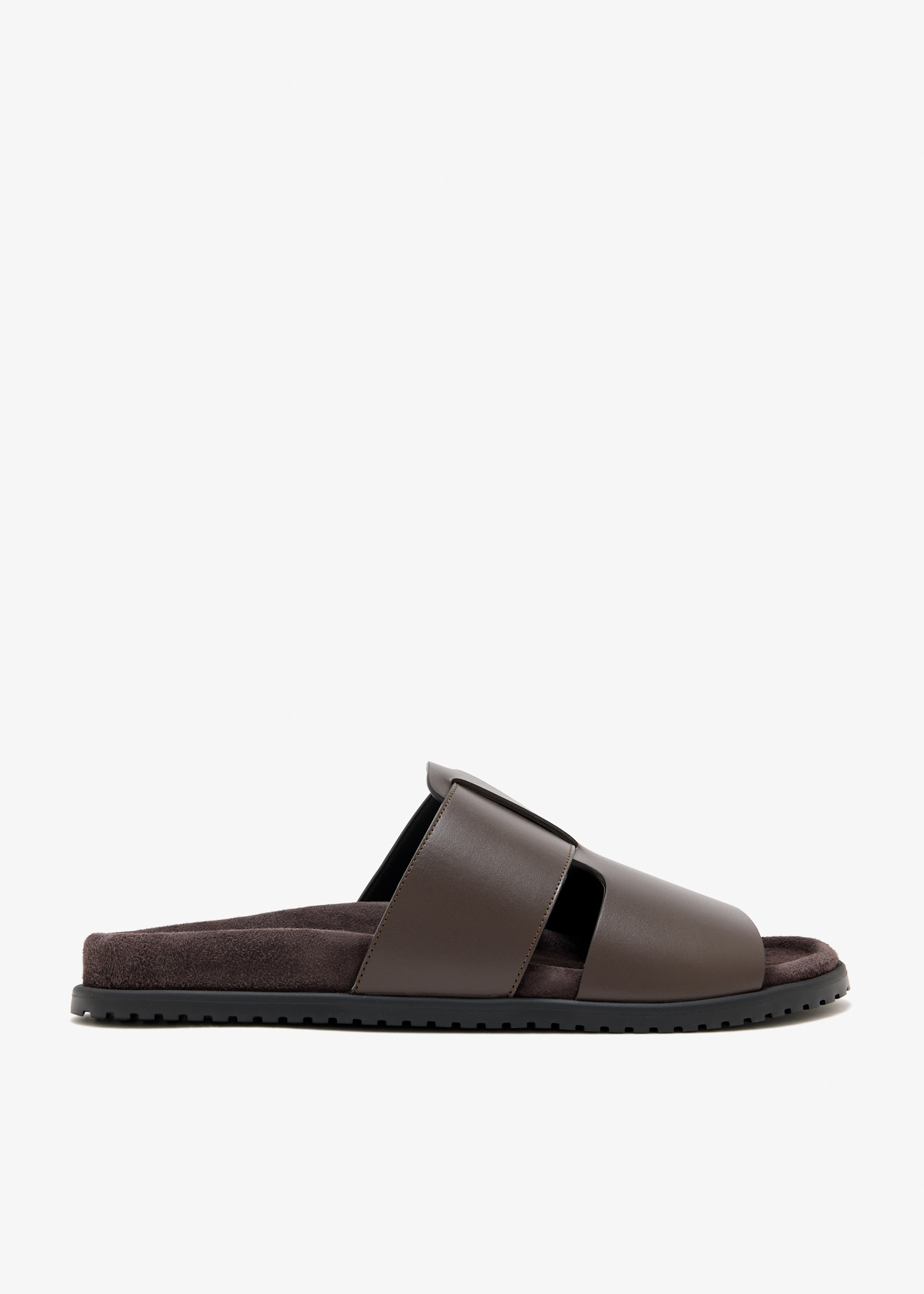 

DG leather sandals, Brown