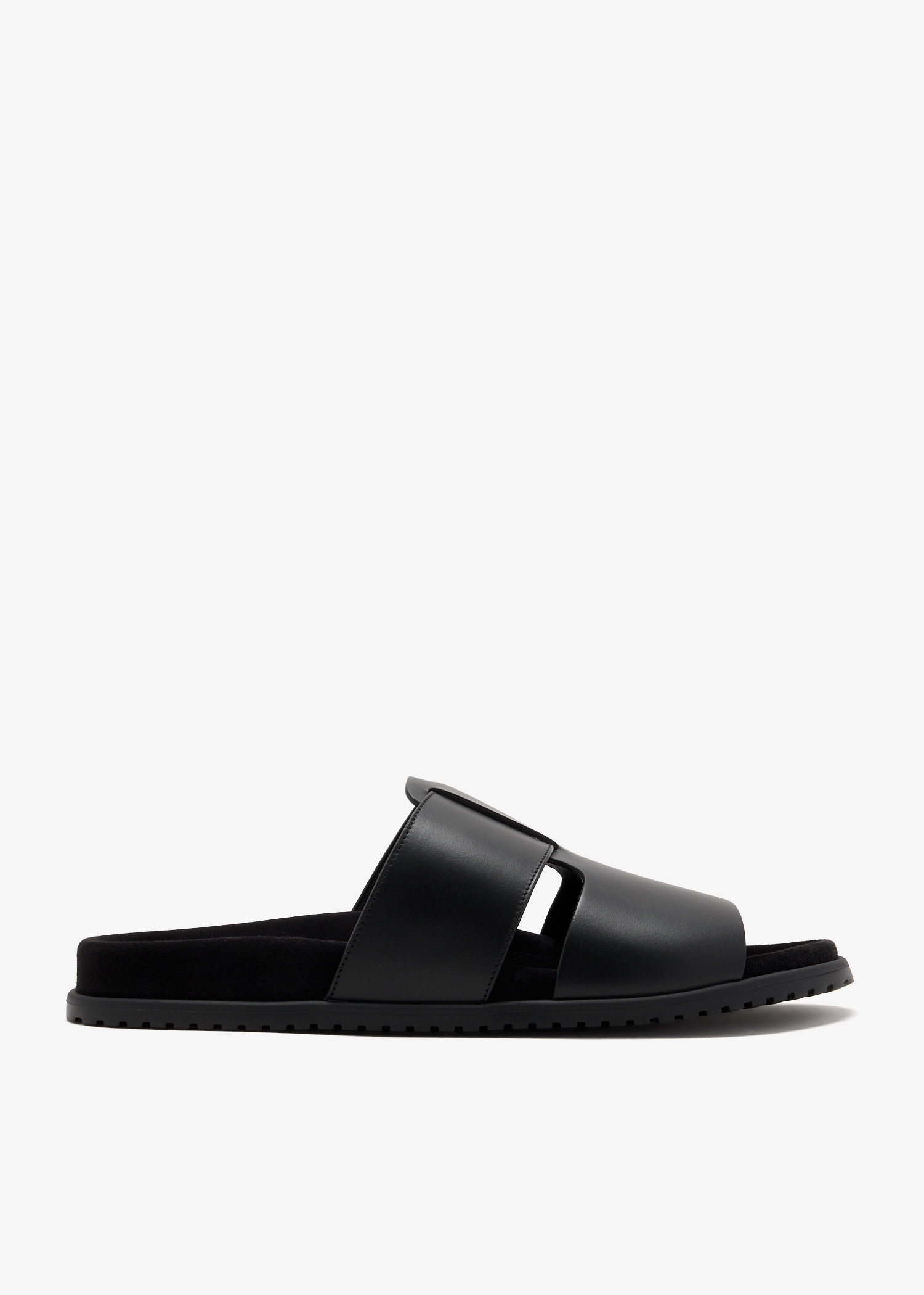

DG Calfskin sandals, Black