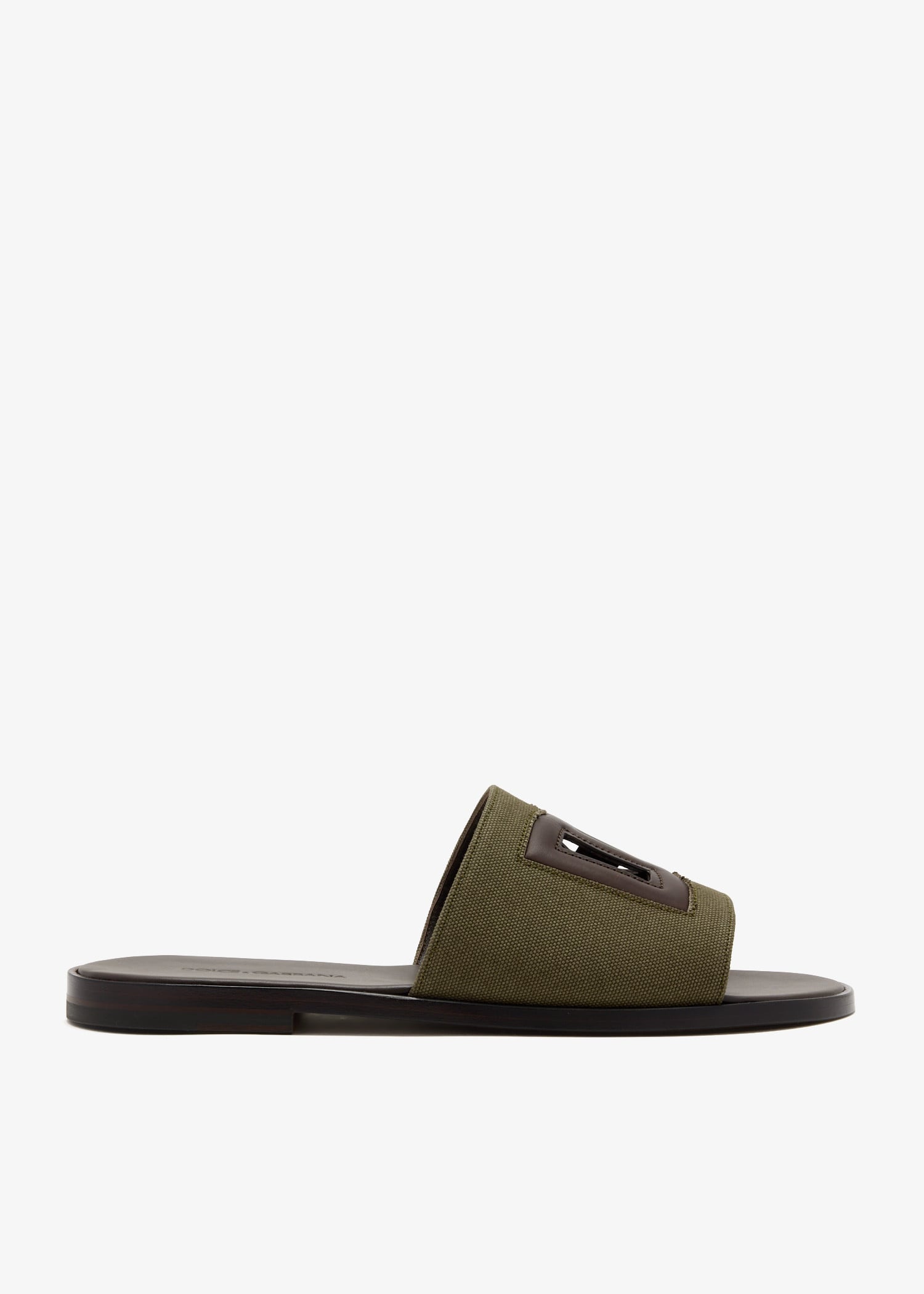 

DG Canvas sandals, Khaki