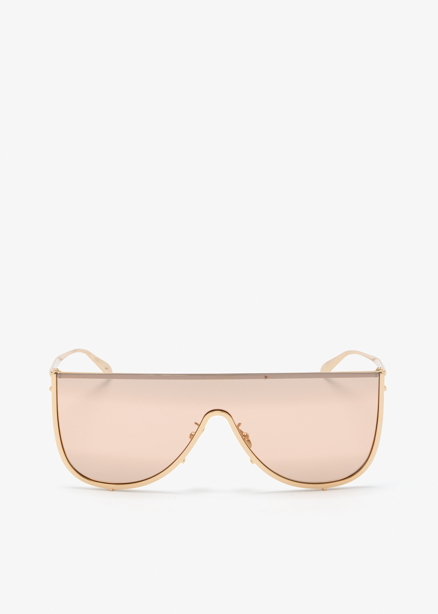 

Oversized sunglasses, Gold