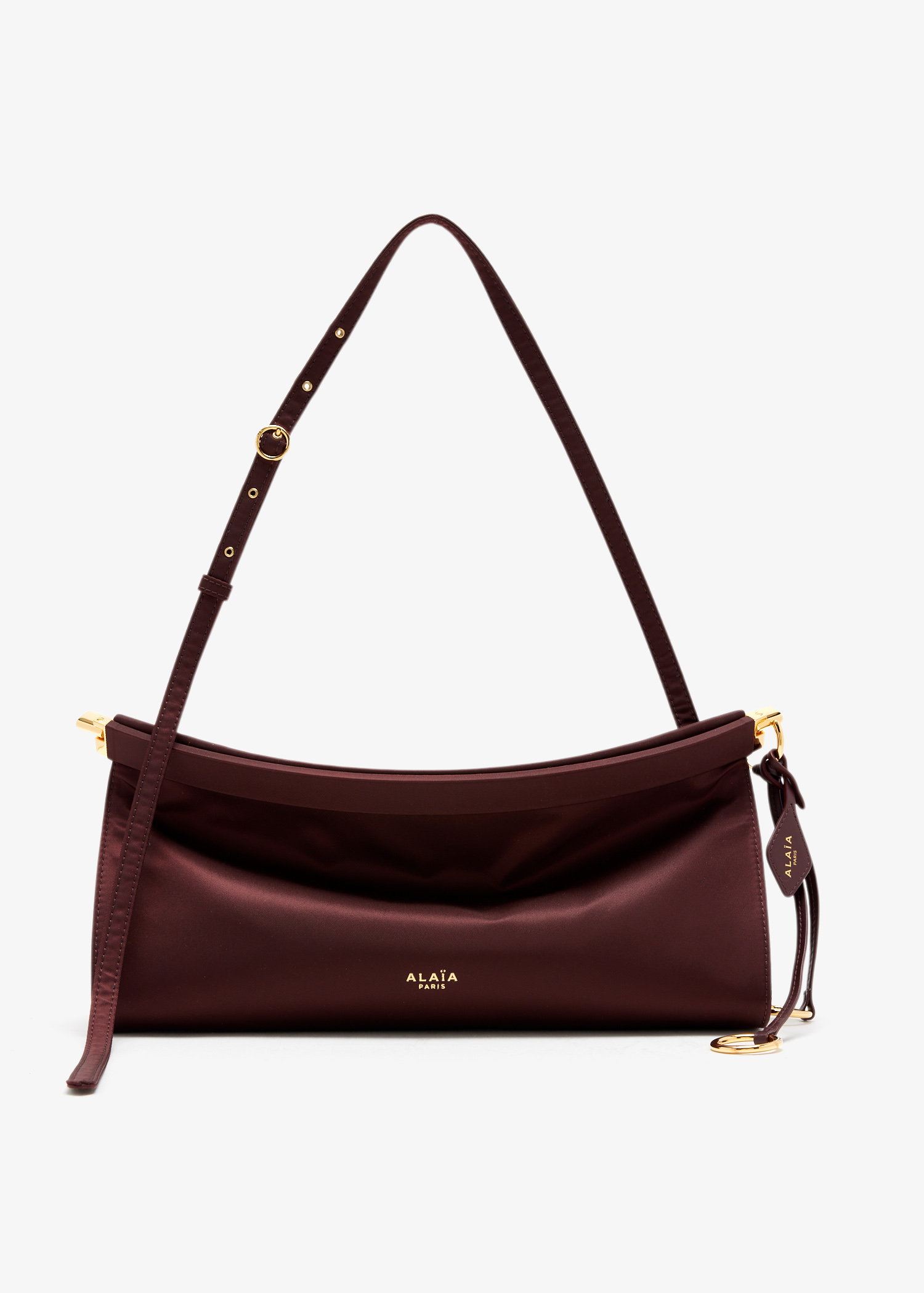 

Le Click East West medium bag, Burgundy