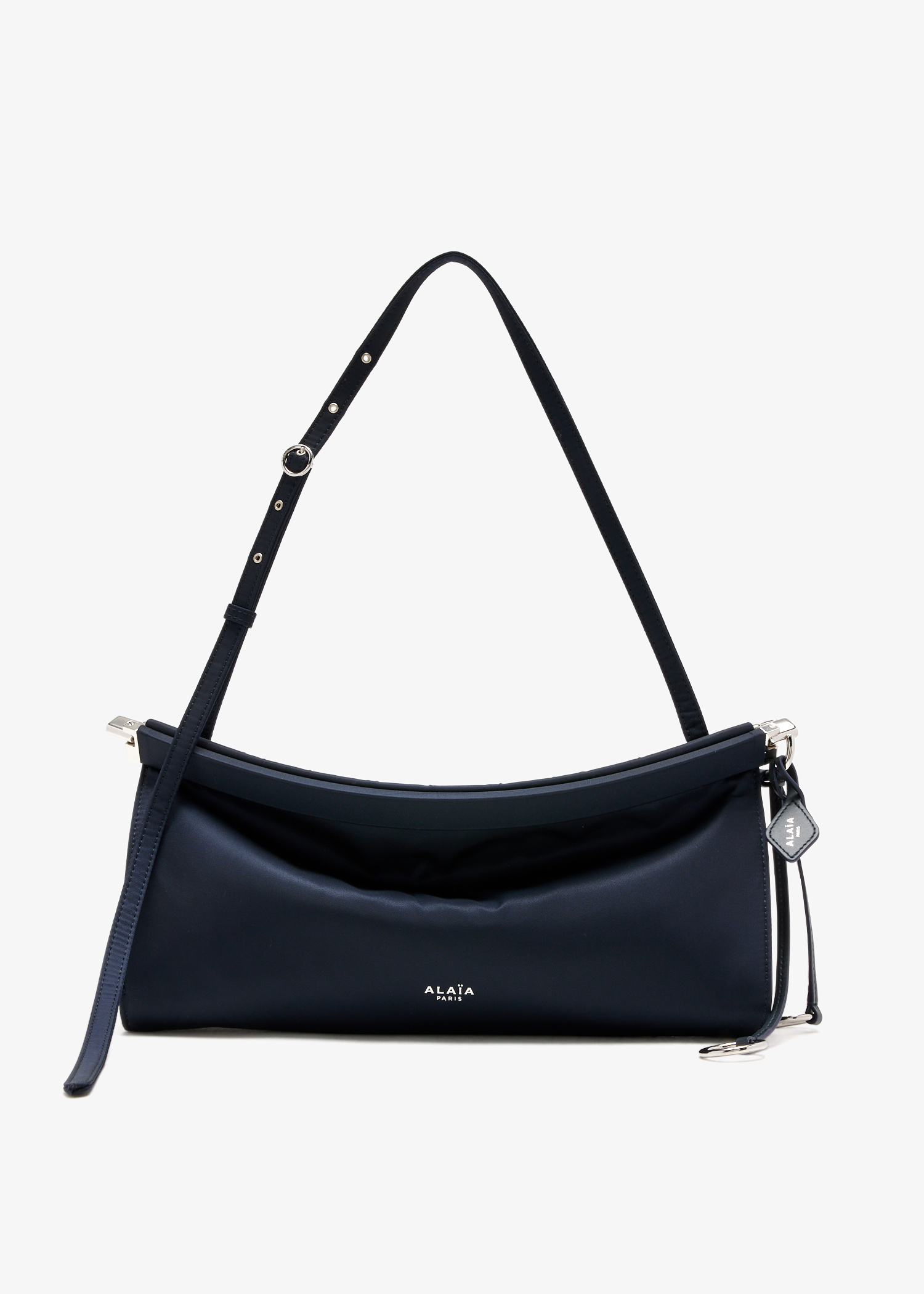

Le Click East West medium bag, Navy
