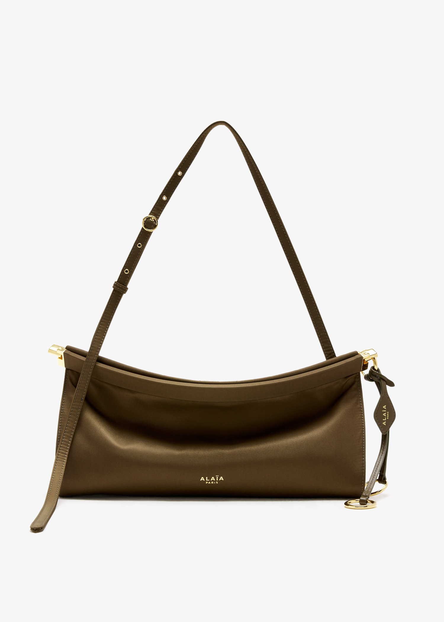 

Le Click East West medium bag, Brown