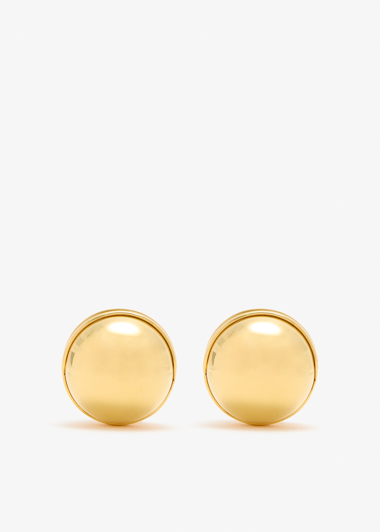 

Sphere earrings, Gold