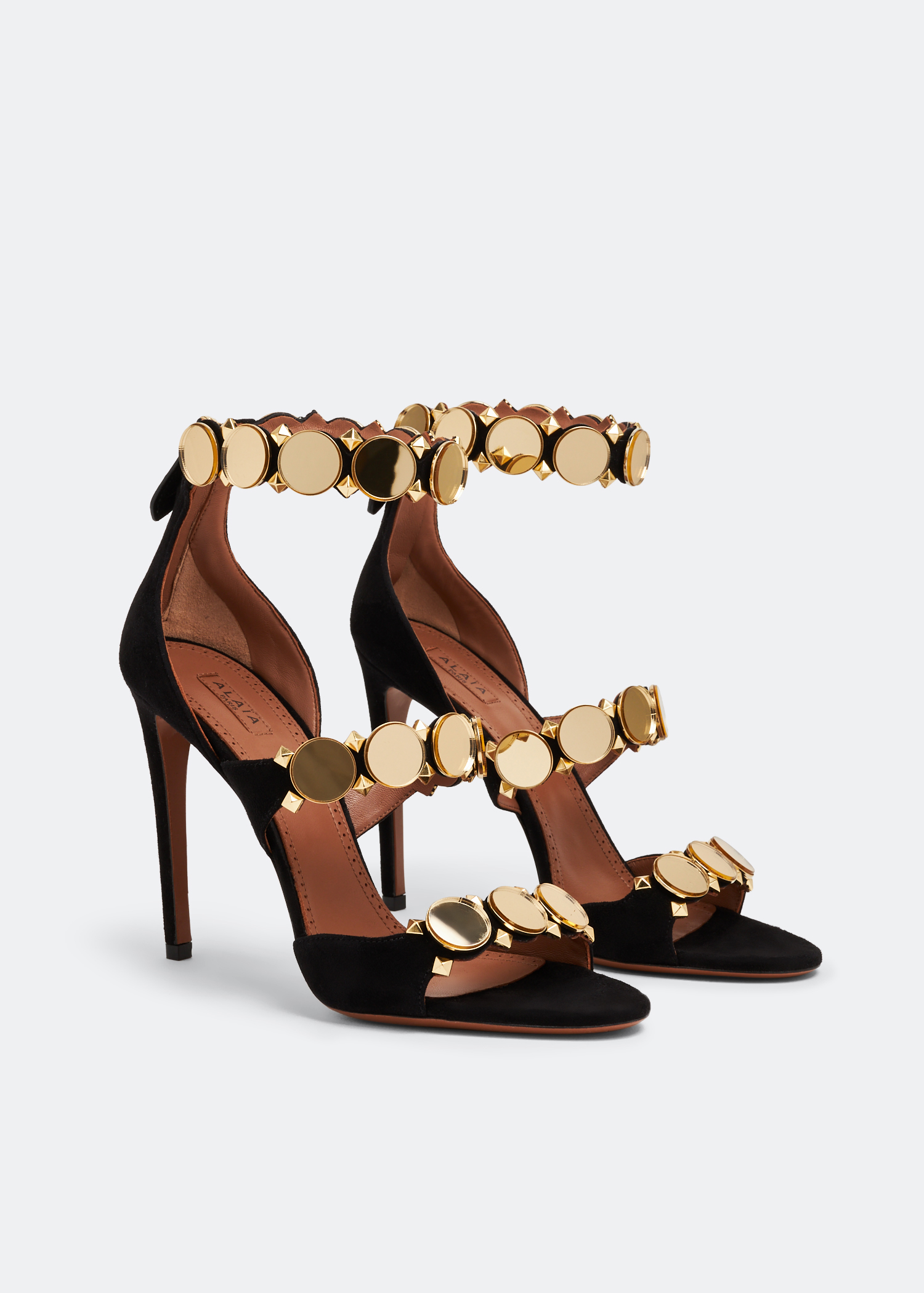 Alaia bombe studded sandals hotsell