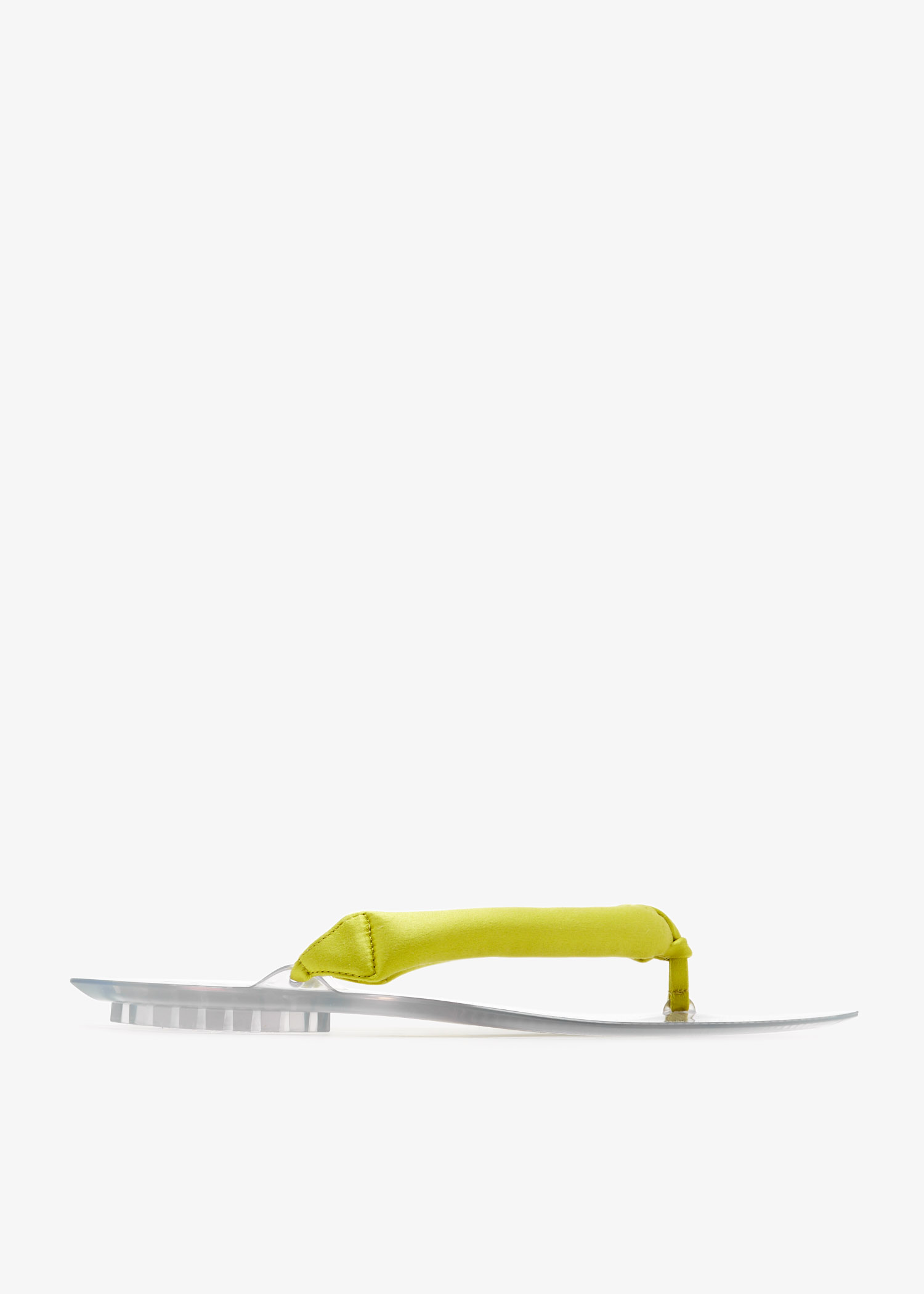 

Invisible thong mules, Green