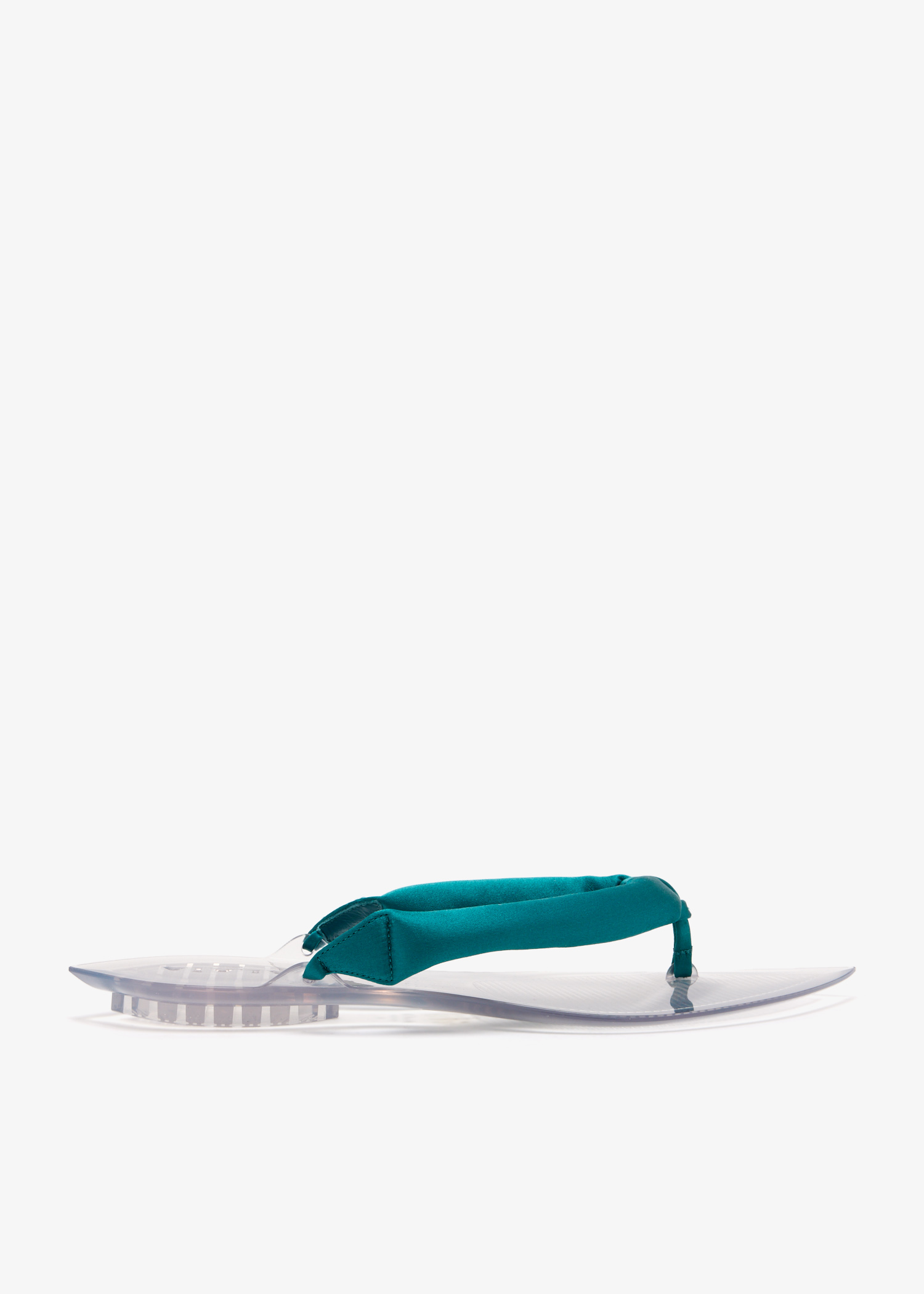

Invisible thong mules, Blue