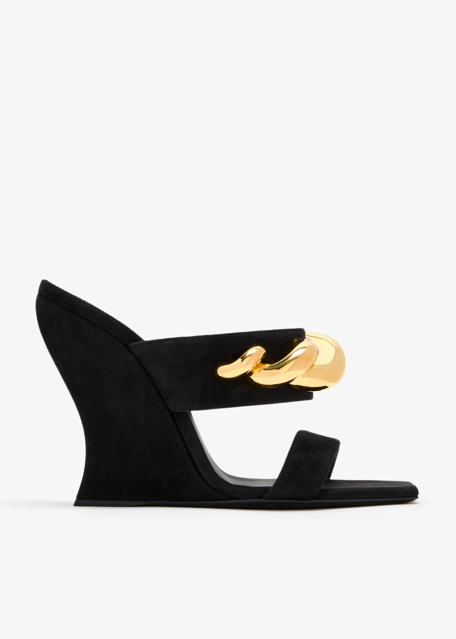 

Wave Jewel mules, Black