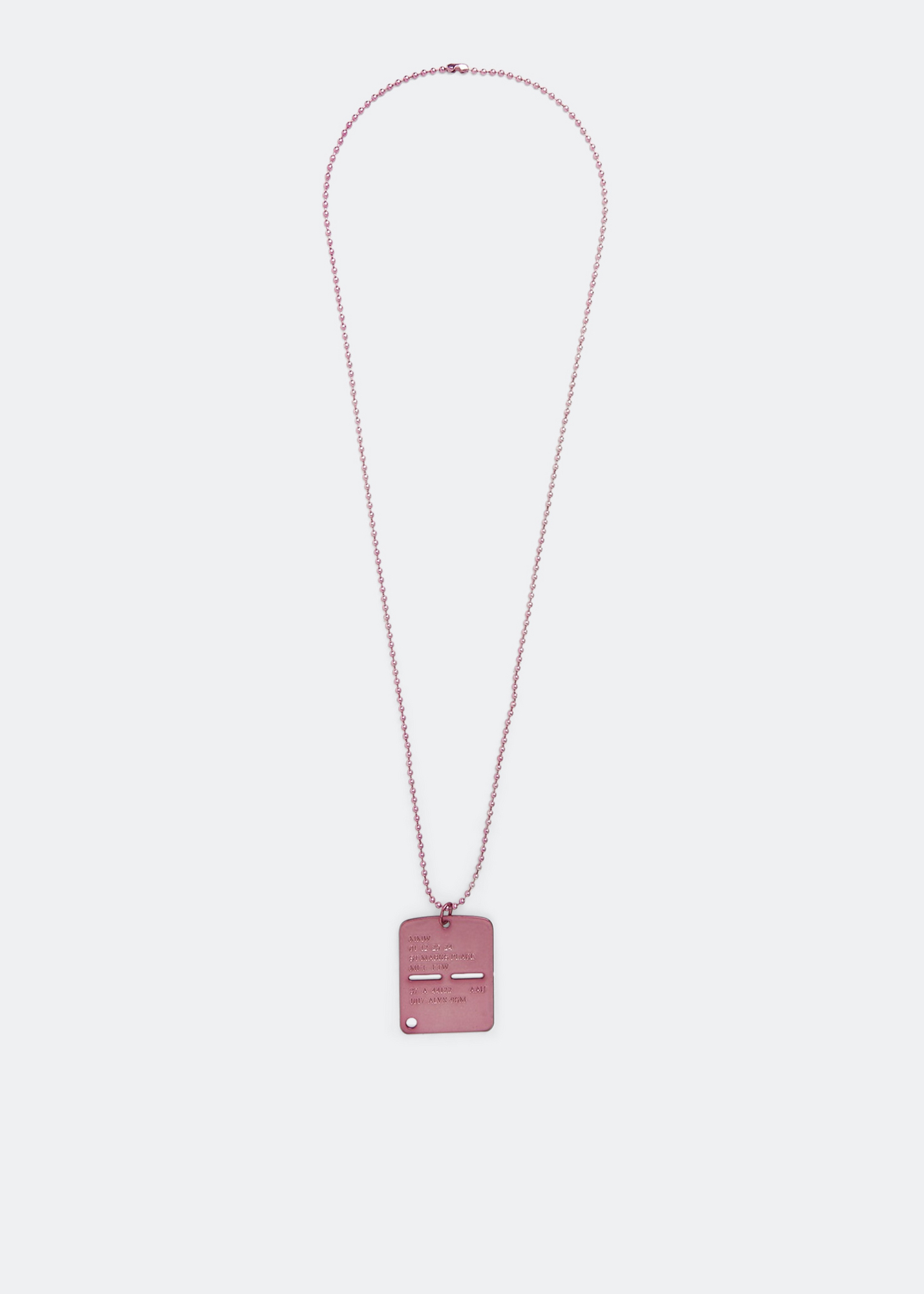 Alyx military dog tag outlet