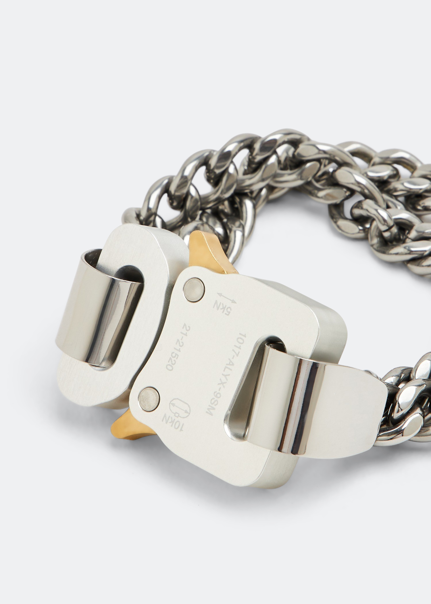 

Double chain bracelet, Silver