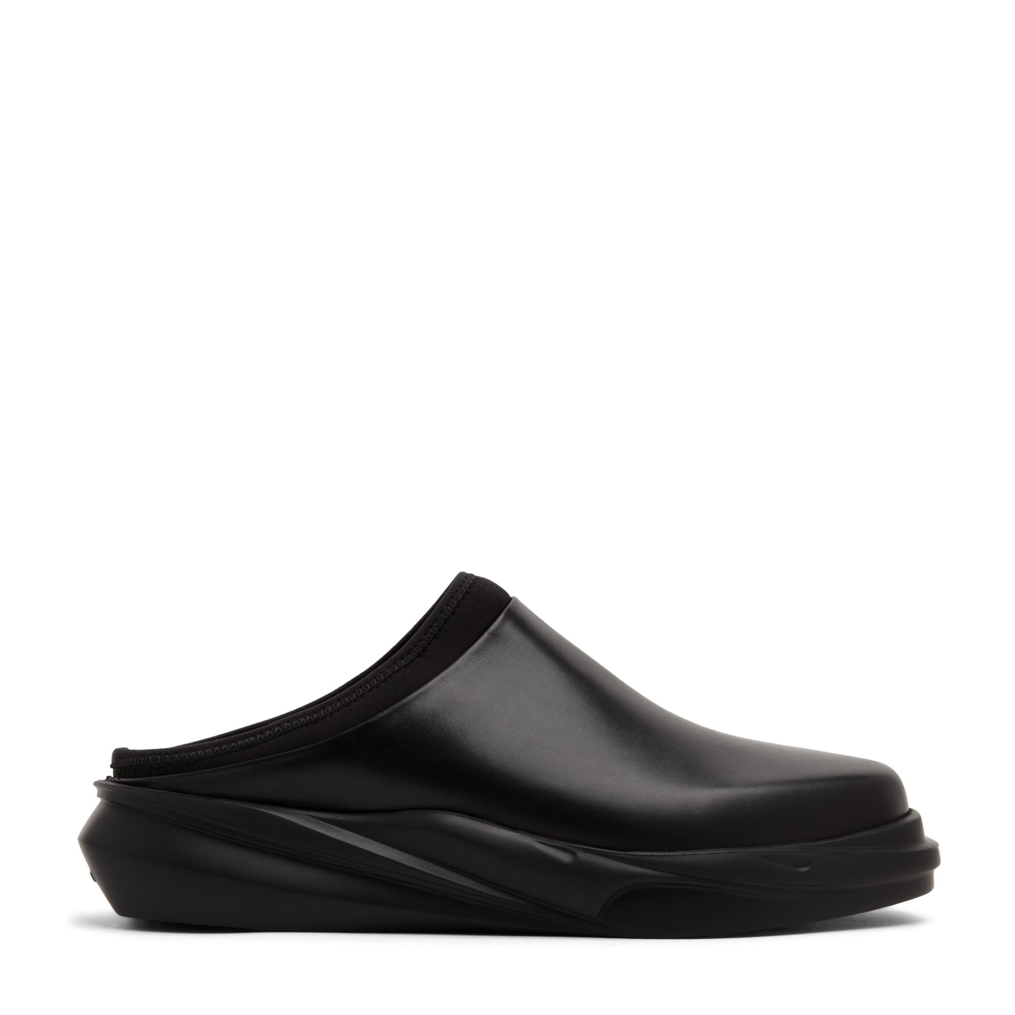 

Leather Mono mules, Black
