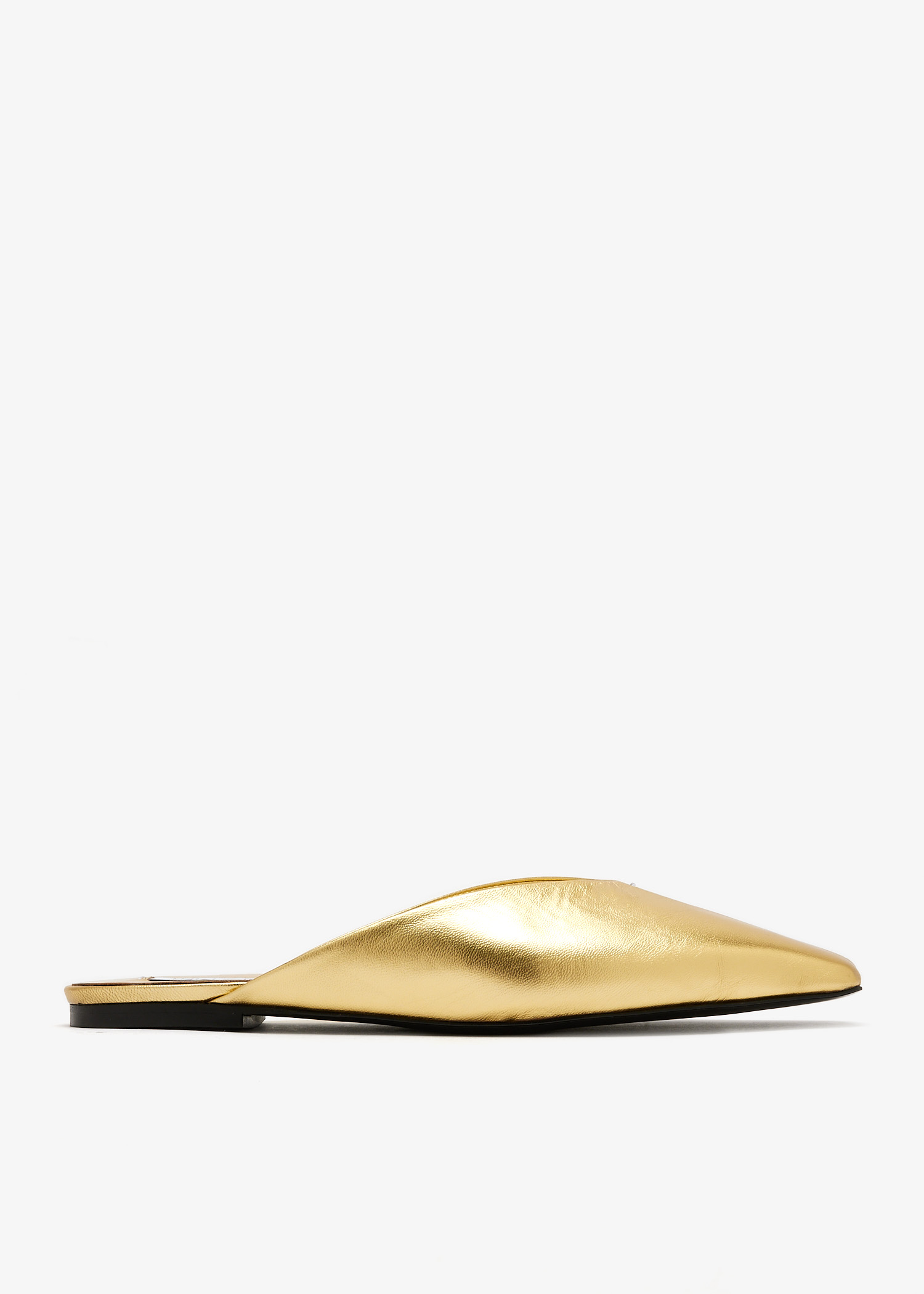 

Adelle mules, Gold