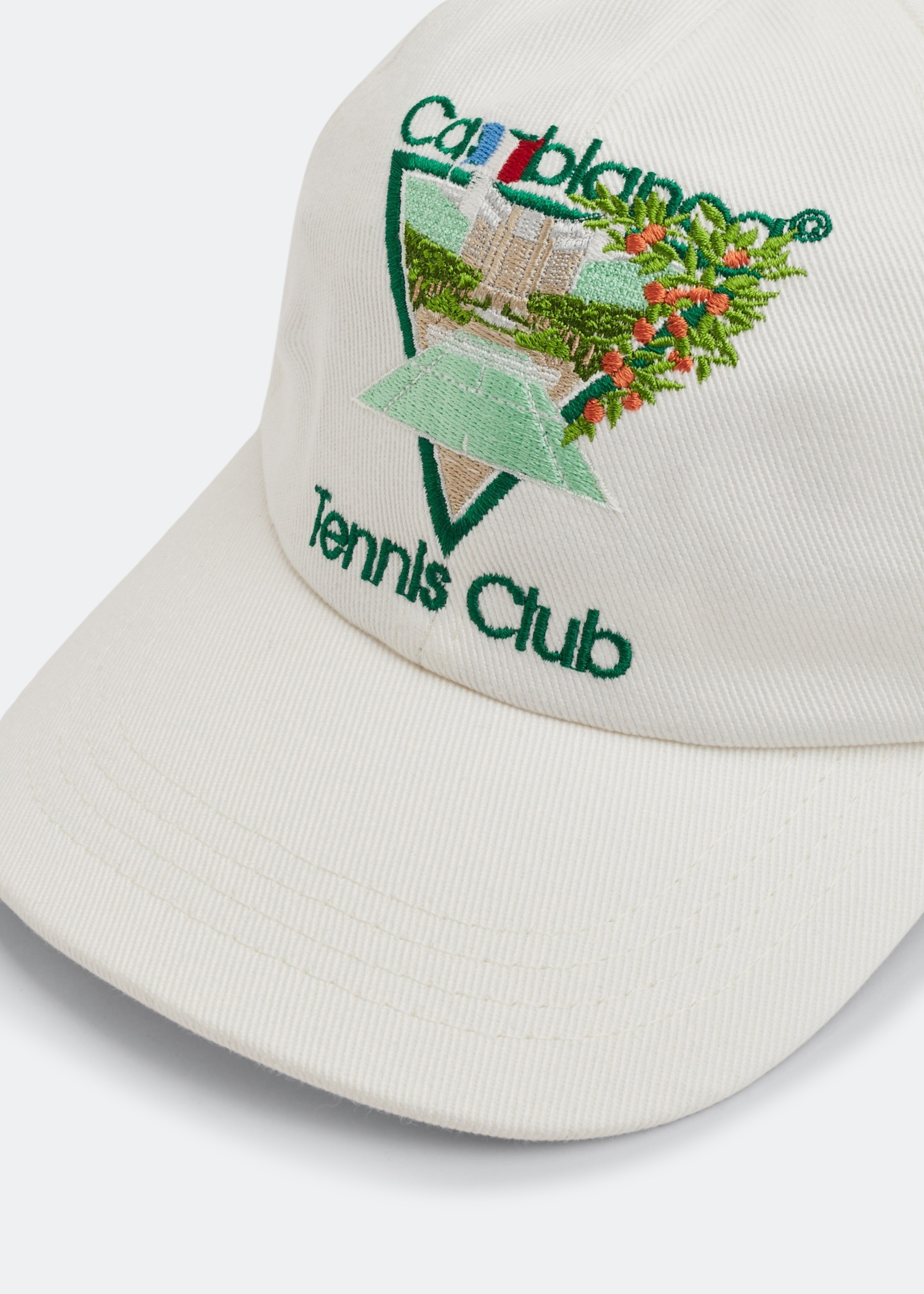 Casablanca Paris Tennis Club Icon cap for Men - White in UAE