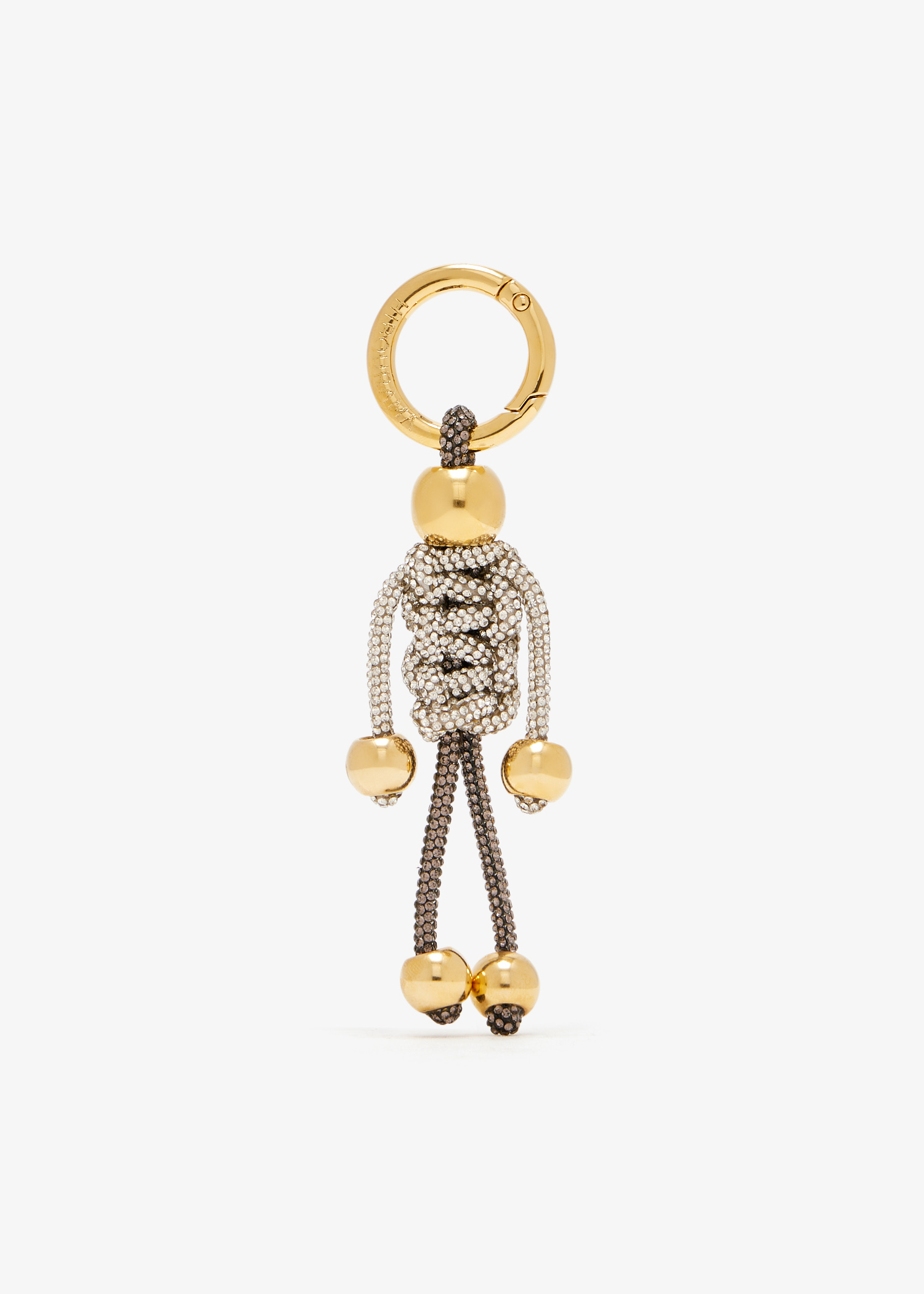 

Mini Doll bag charm, Gold