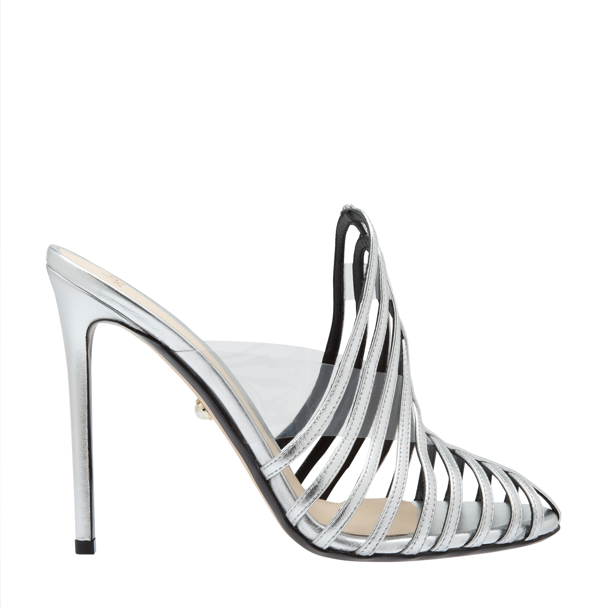 

Alessandra mules, Silver