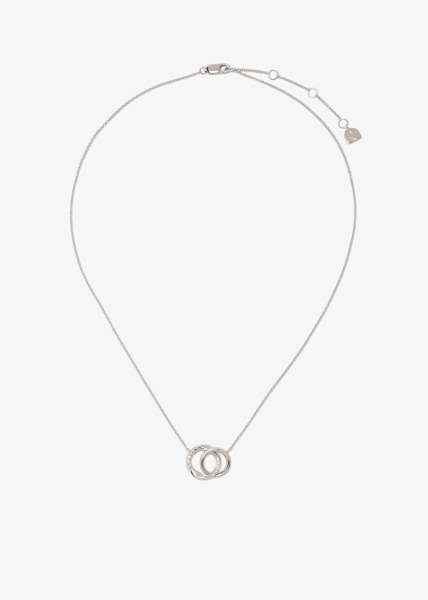 

Orbit Crystal necklace, Silver