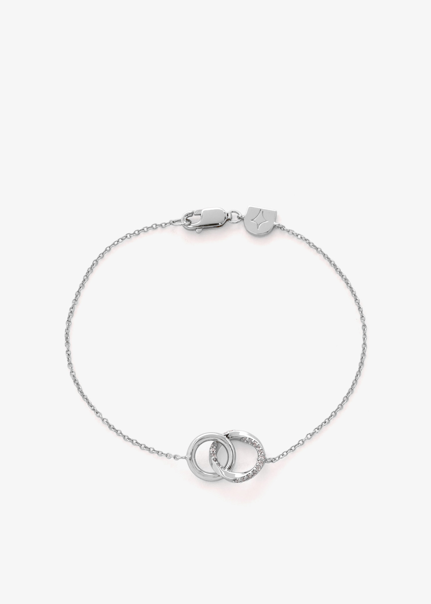 

Orbit crystal bracelet, Silver