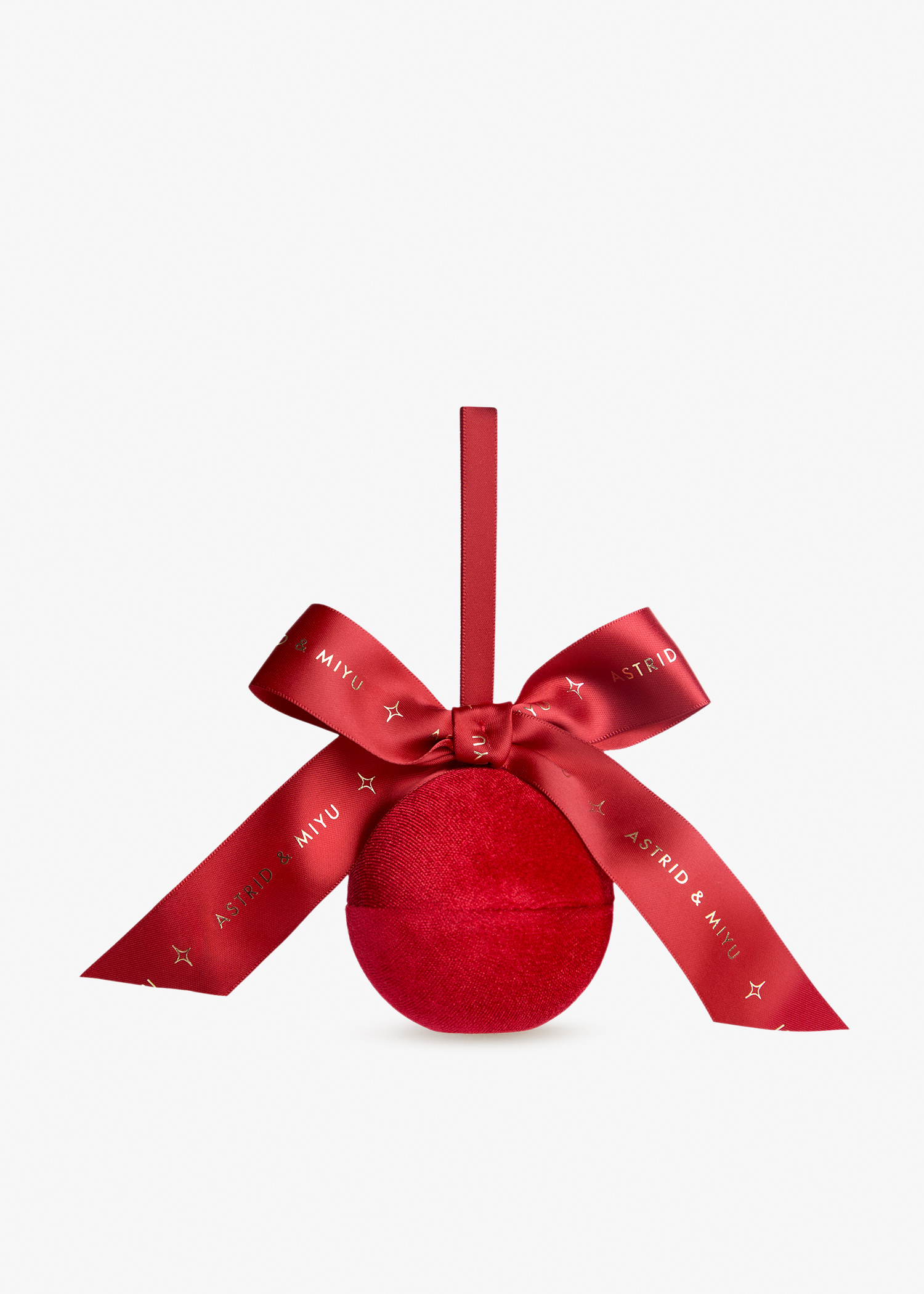 

Illusion charm huggies bauble, Silver