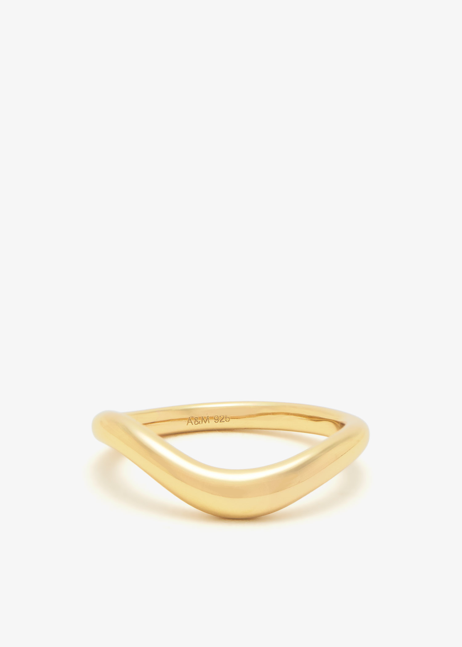 

Wave ring, Gold