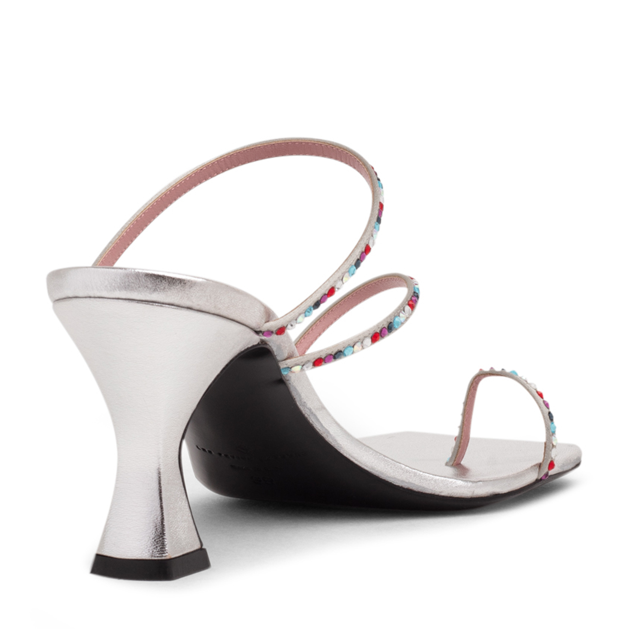 

The Amanda Rainbow sandals, Silver