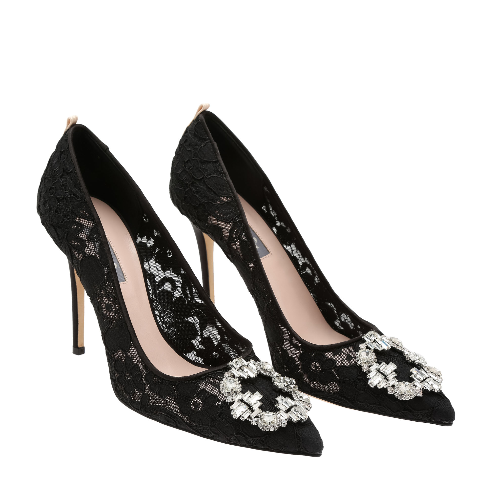 

Amira lace pumps, Black