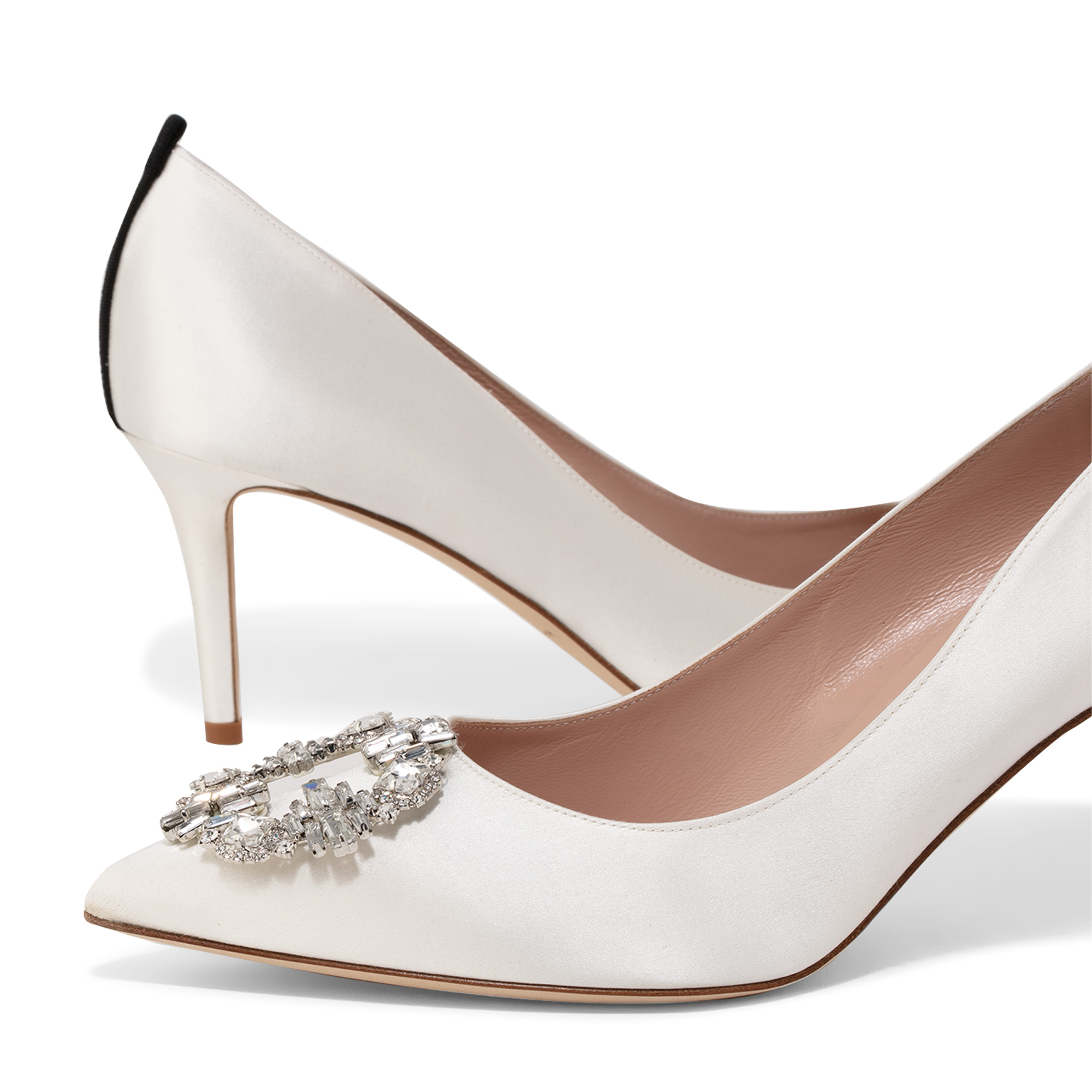 

Amira pumps, White