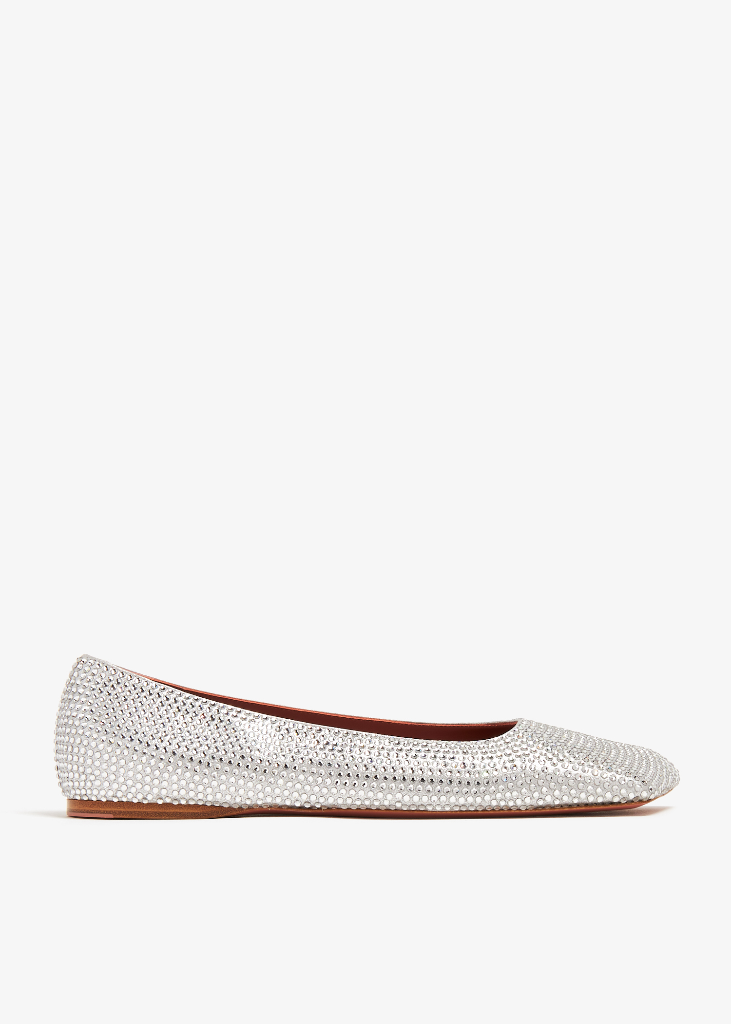 

Ane crystal ballet flats, Silver