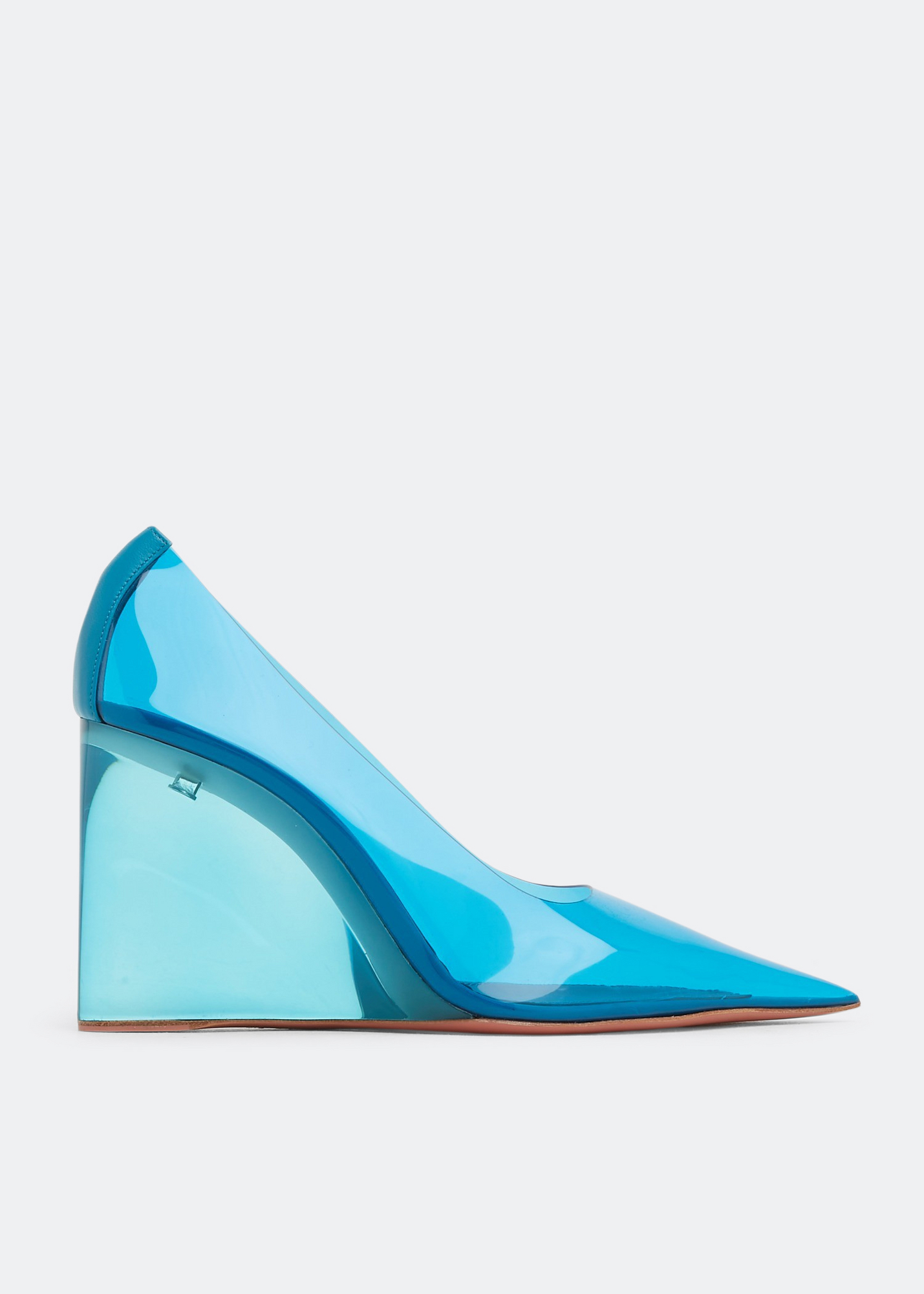 

Ane wedge glass pumps, Blue