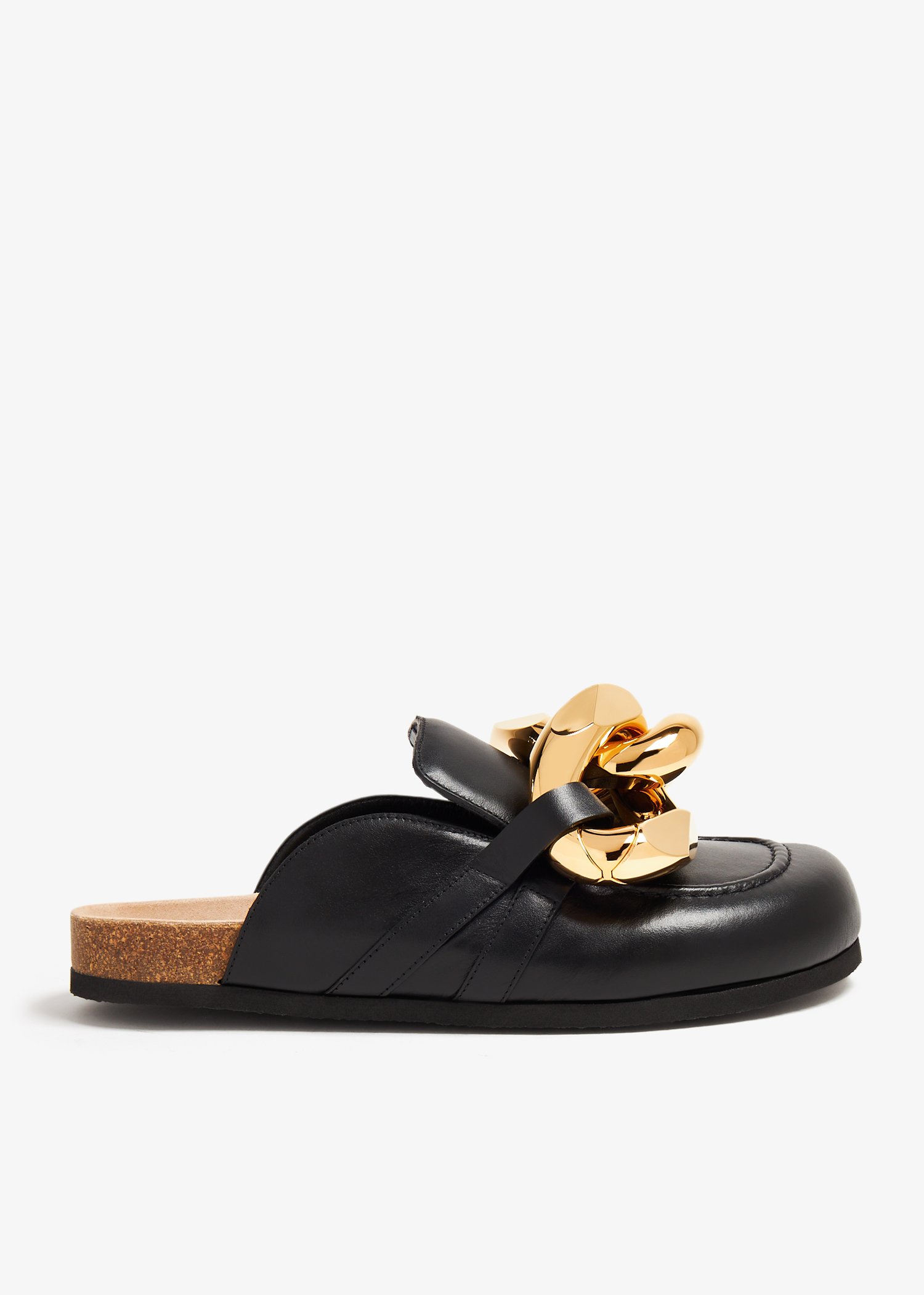

Chain slippers, Black