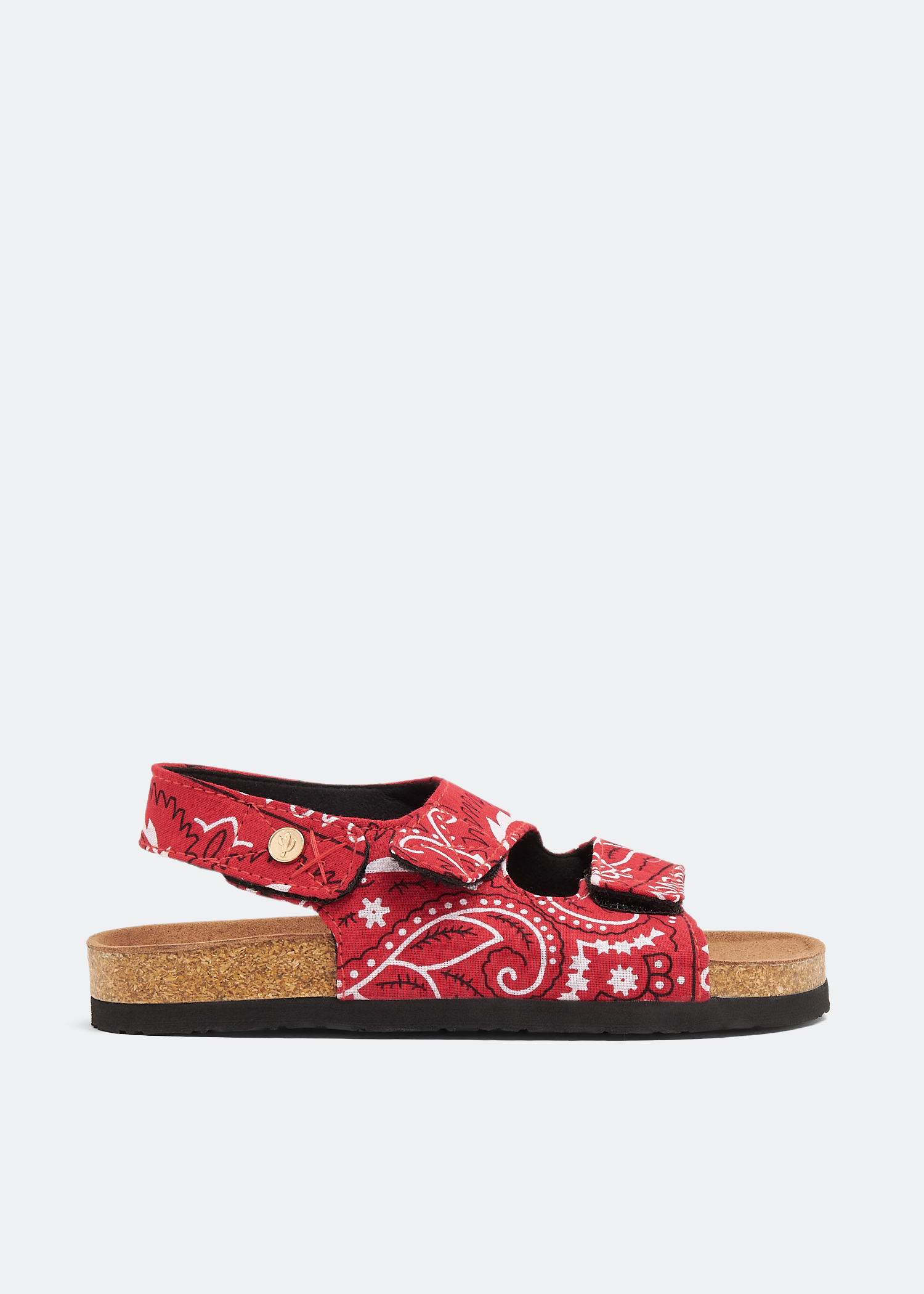 

Apache sandals, Red