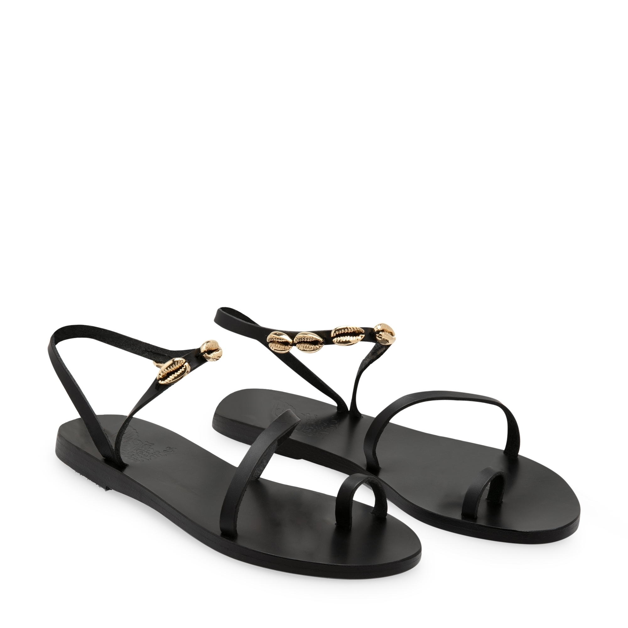 

Apli Eleftheria sandals, Black