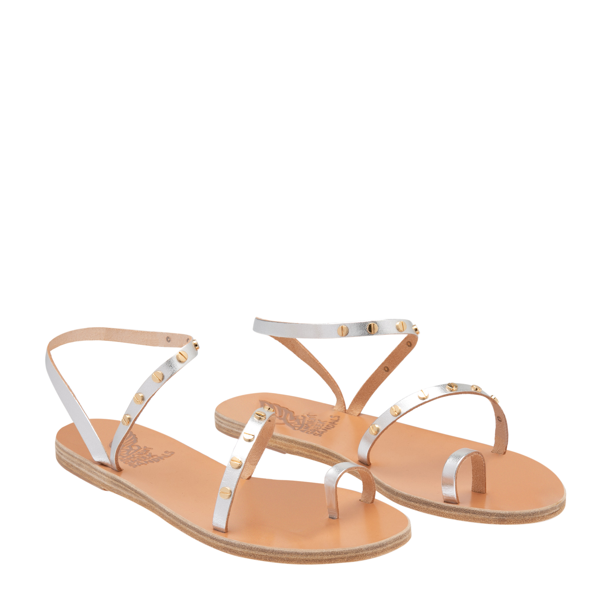 

Apli Eleftheria sandals, Silver