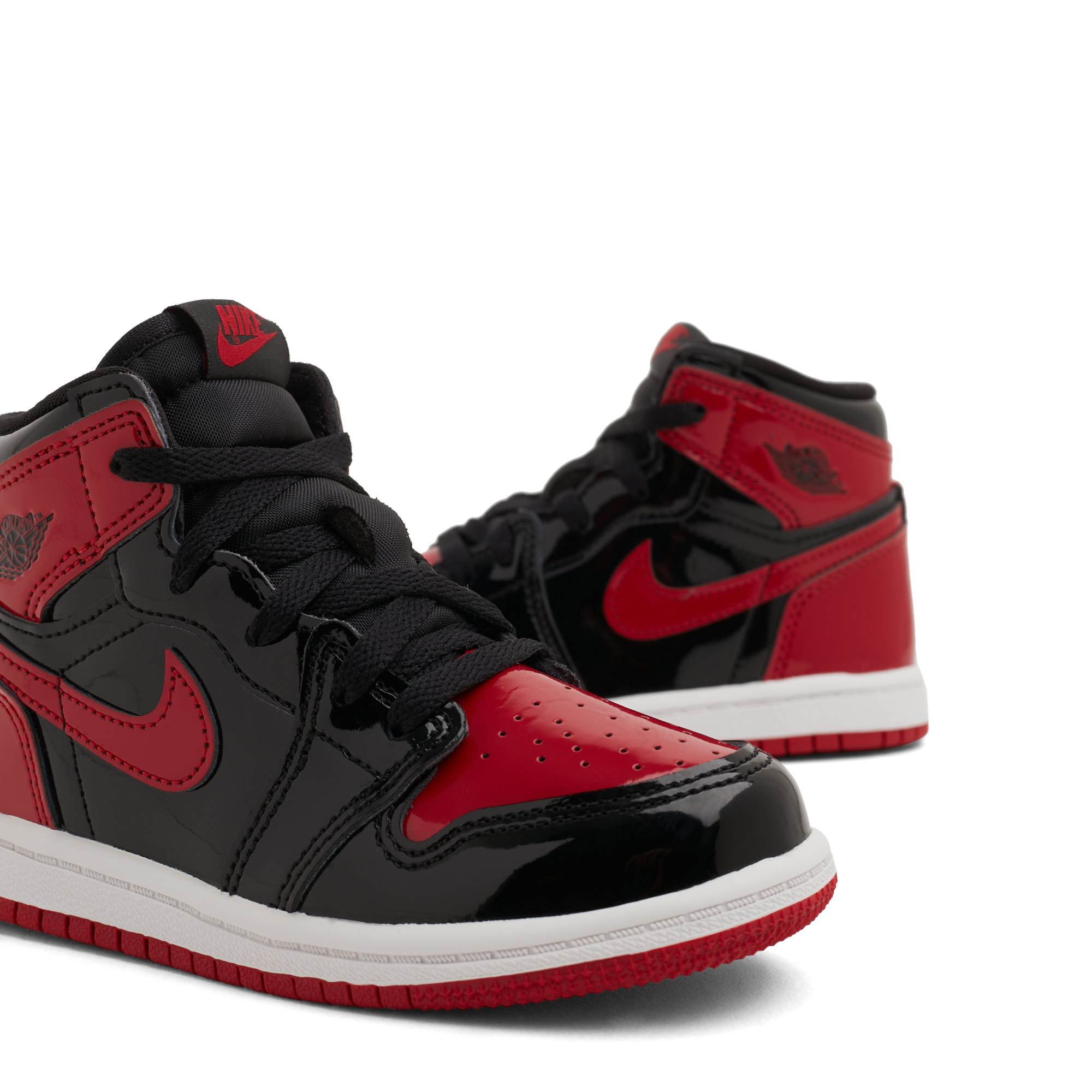 

Air Jordan 1 Patent 'Bred' sneakers, Red
