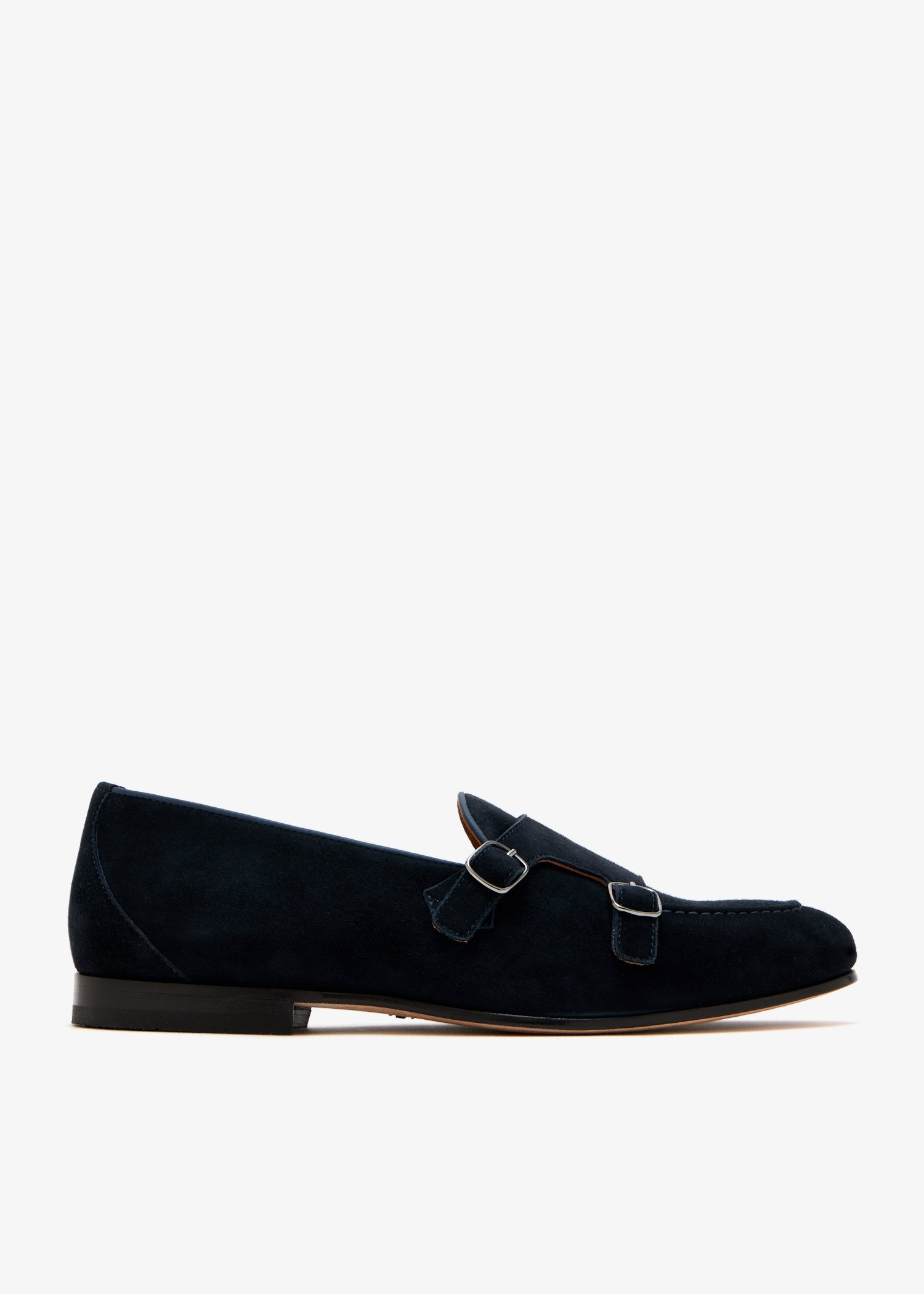 

Savio monk strap shoes, Navy