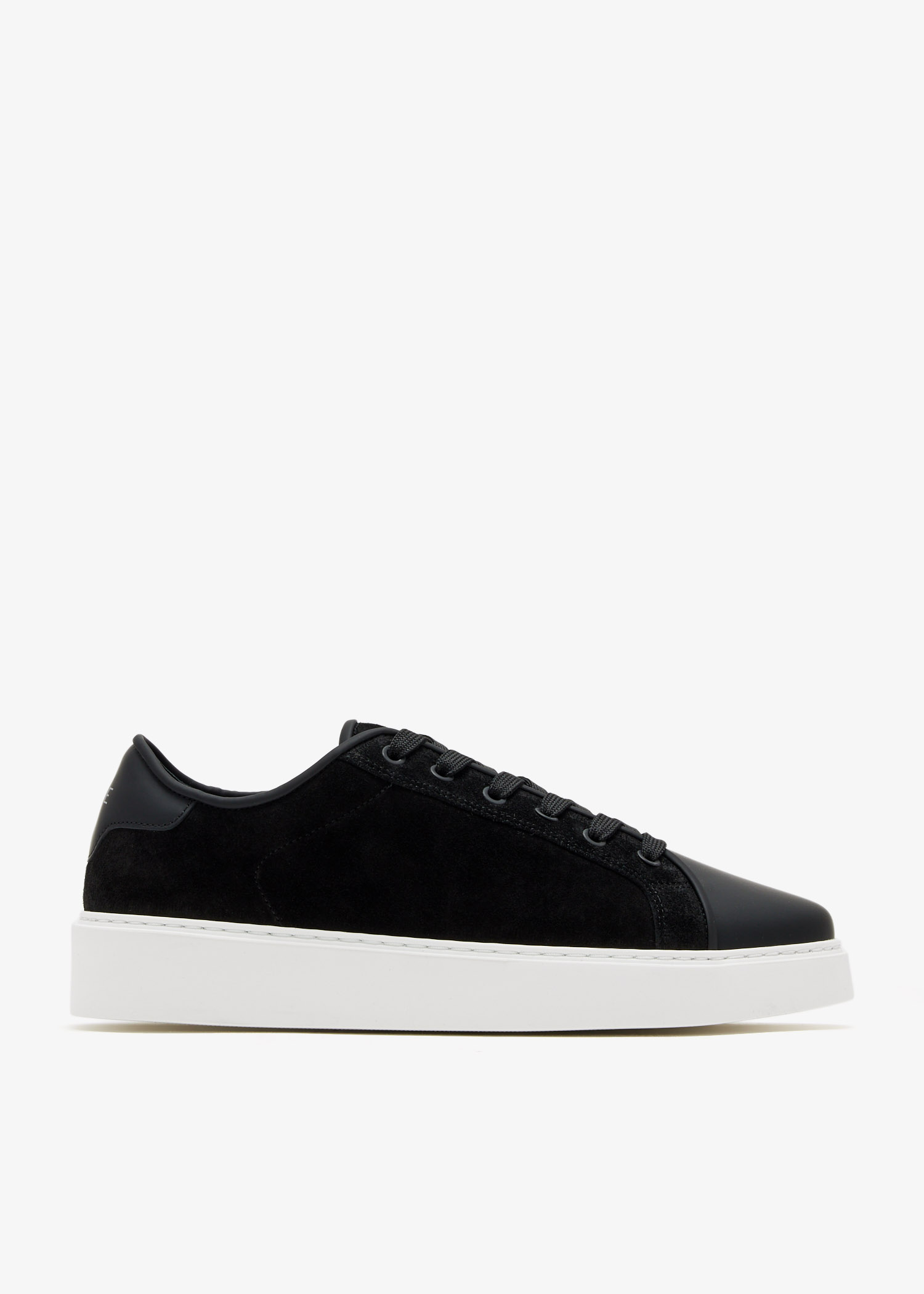 

Mid Leather Toe Cap sneakers, Black