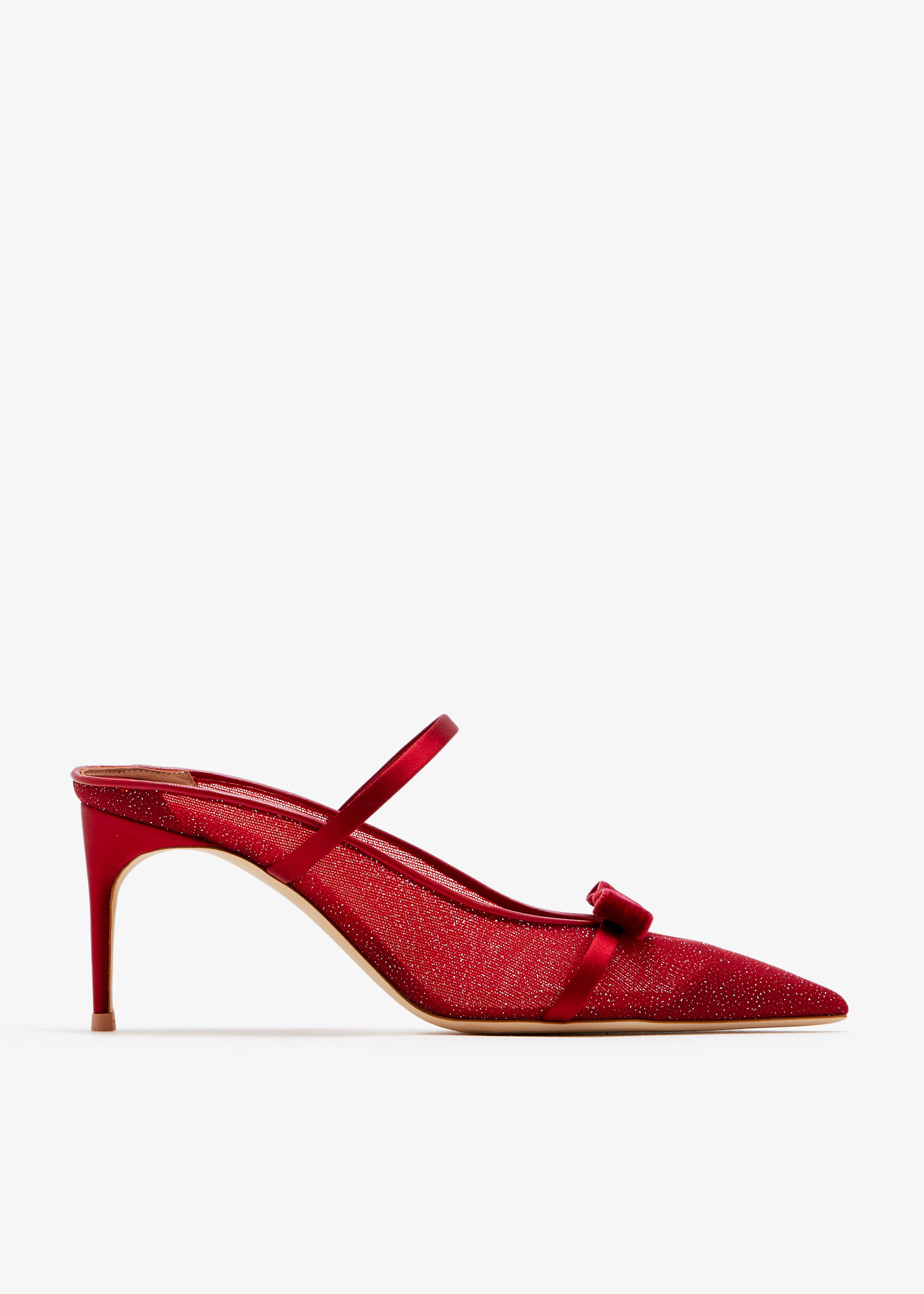 

Aurora 70 mules, Red