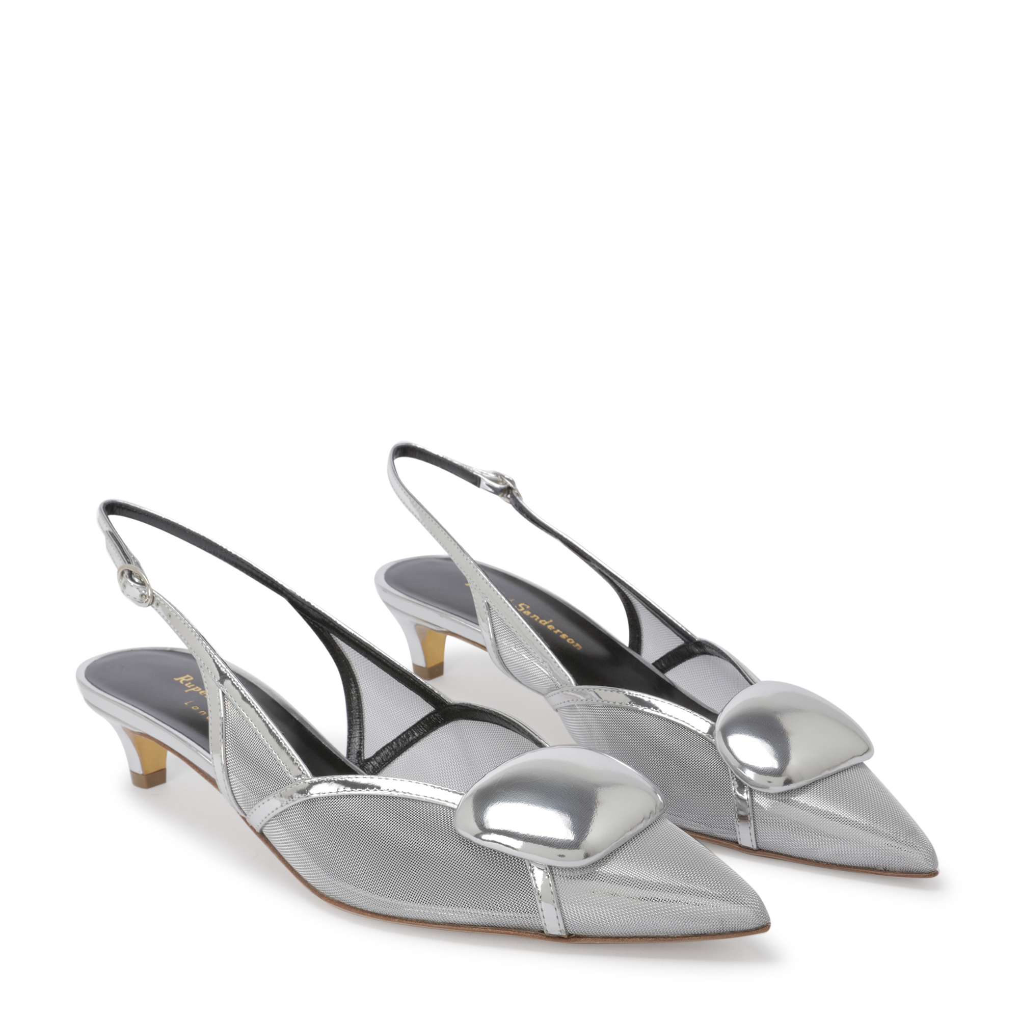 

Palmer pumps, Silver