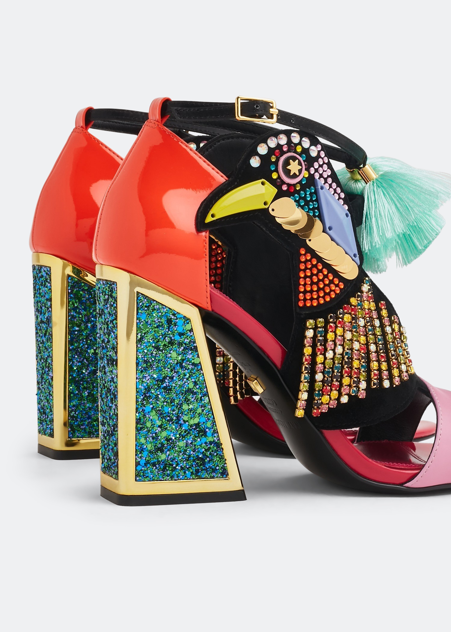 

Aya sandals, Multicolored