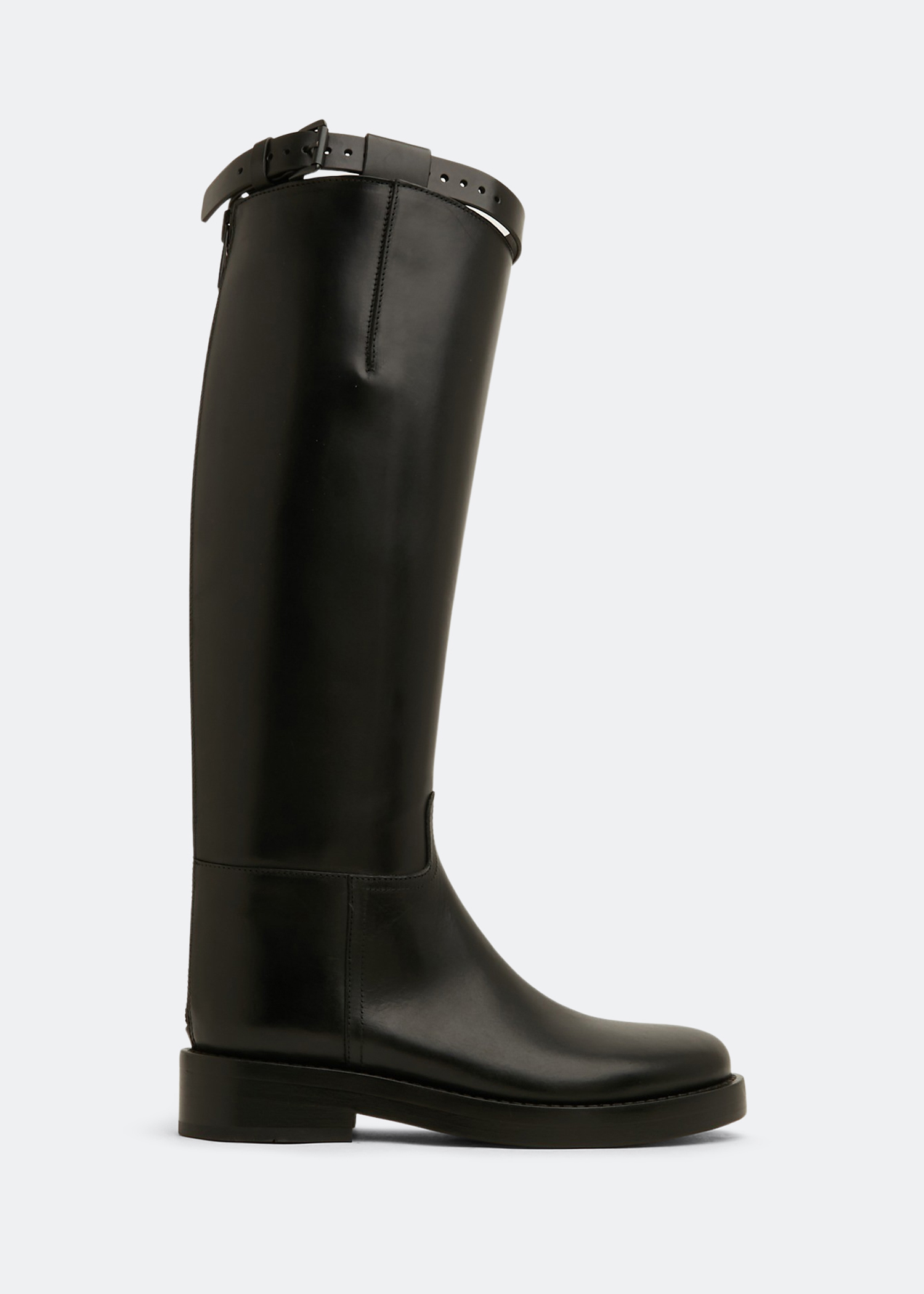 Ann Demeulemeester Stan riding boots for Women - Black in Ann Demeulemeester Stan riding boots for Women - Black in