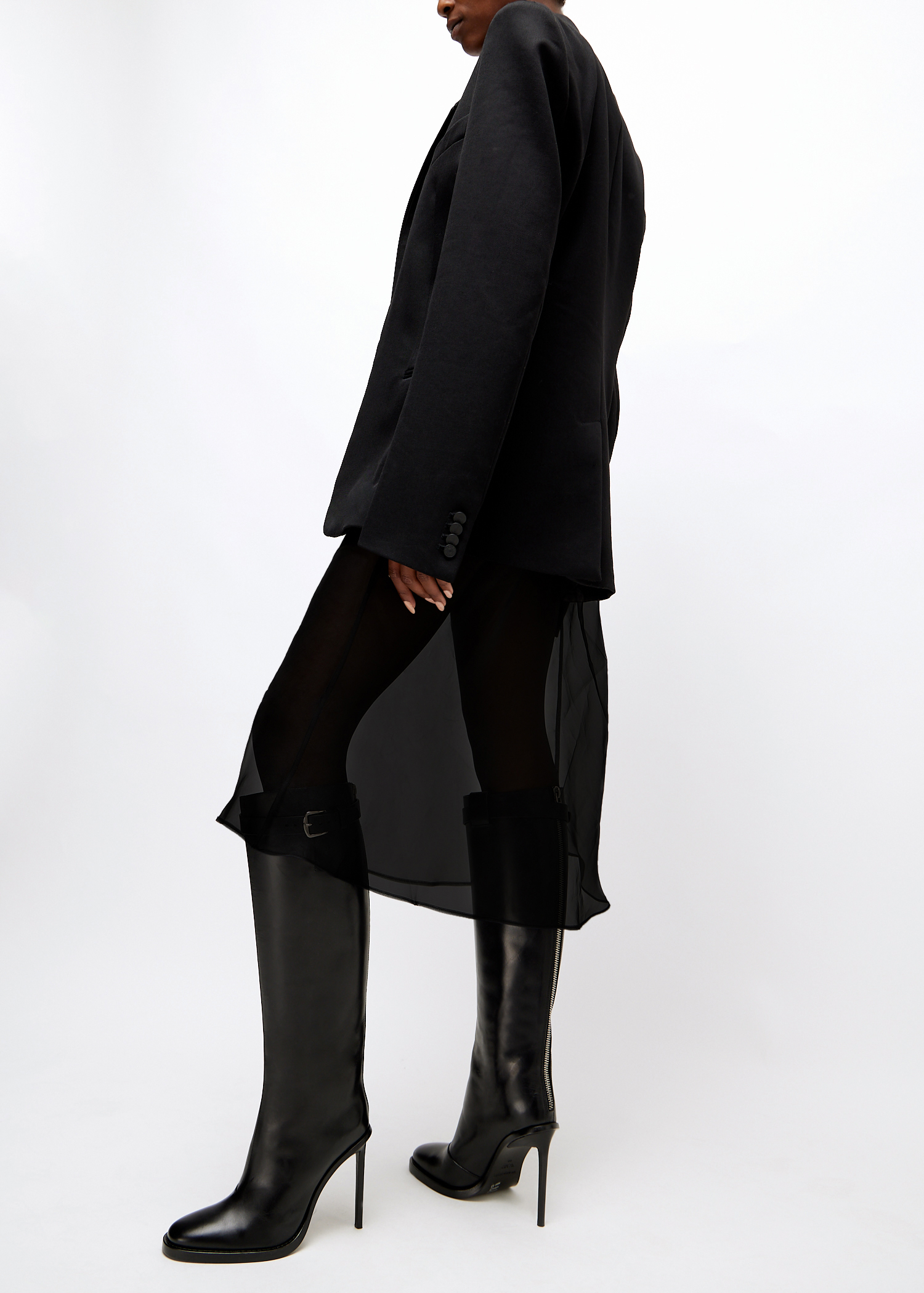

Uta high heel boots, Black