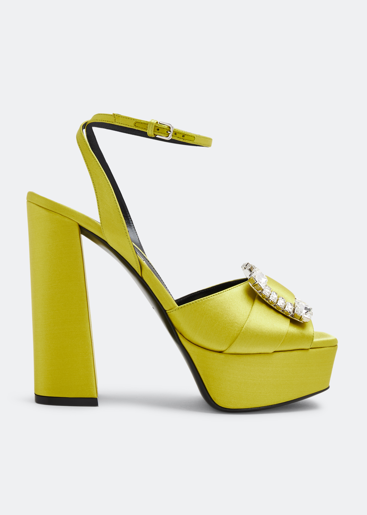 

Prince platform sandals, Green