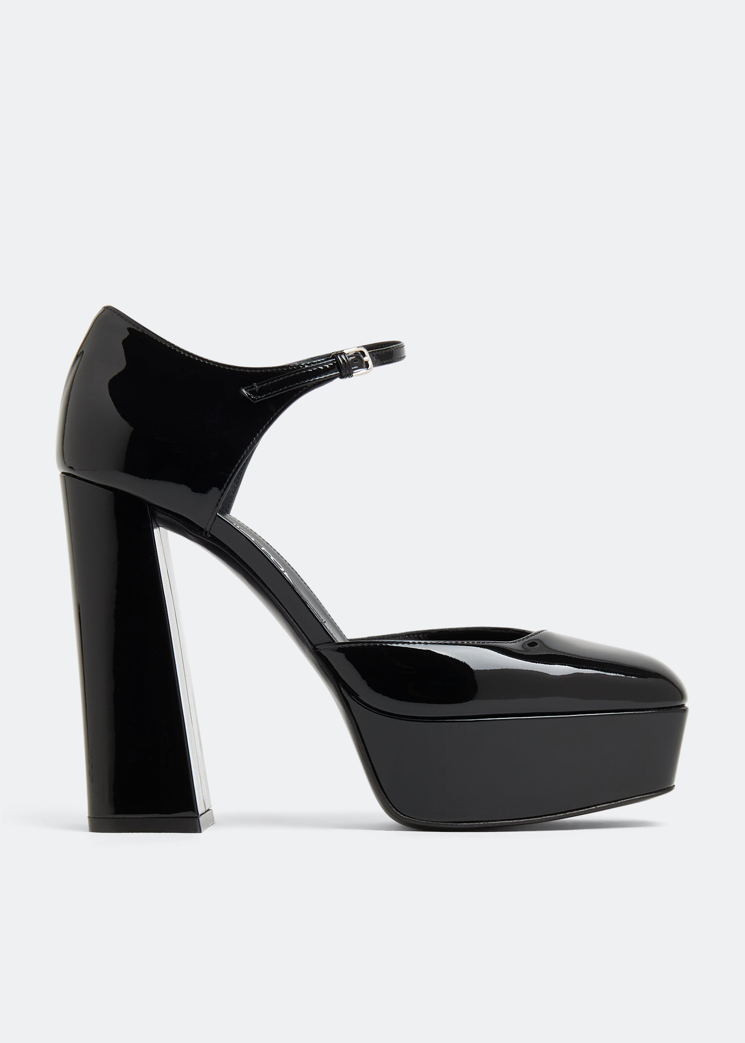 

Alicia platform pumps, Black