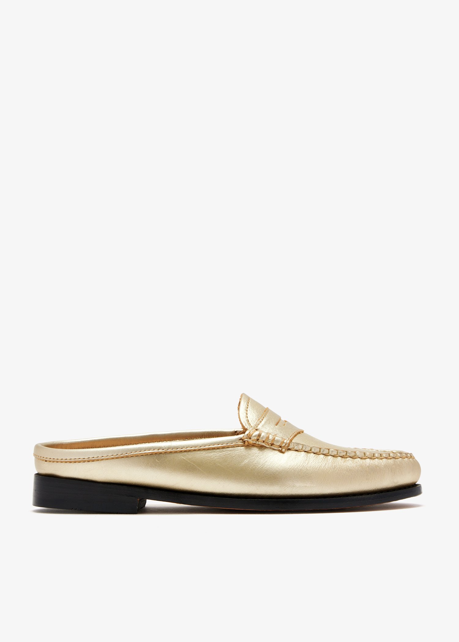 

Weejuns Penny slides, Gold