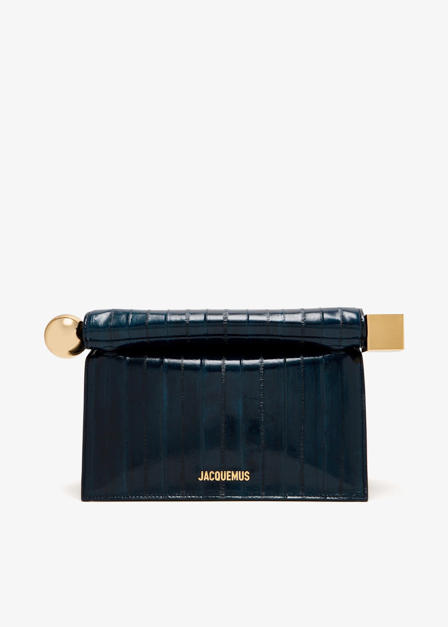 

La Pochette Rond Carré clutch, Navy